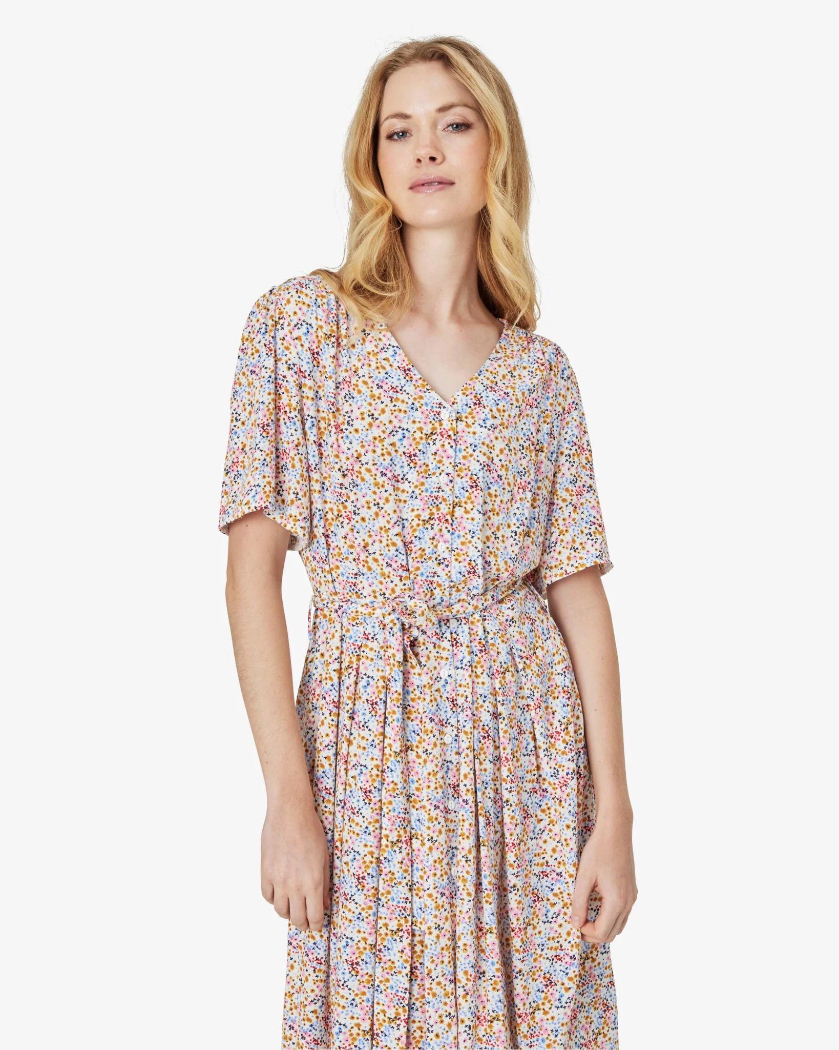 ALFRIDANN DRESS WITH BUTTONS - Image 3
