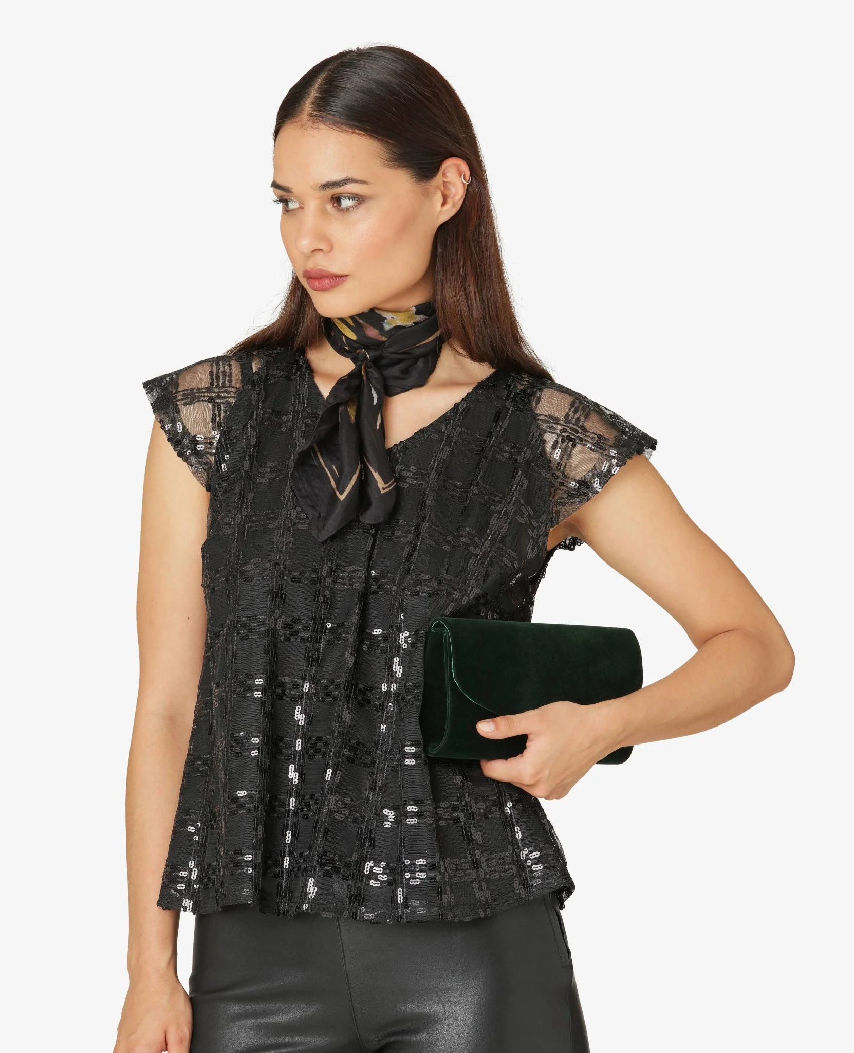 ALIYAHUM SEQUIN BLOUSE - Image 2