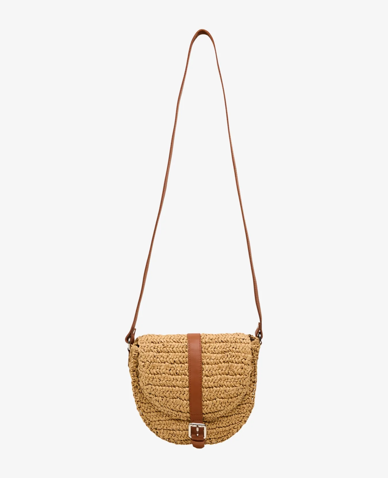 ALOHAUM STRAW CROSSBODY BAG - Image 2