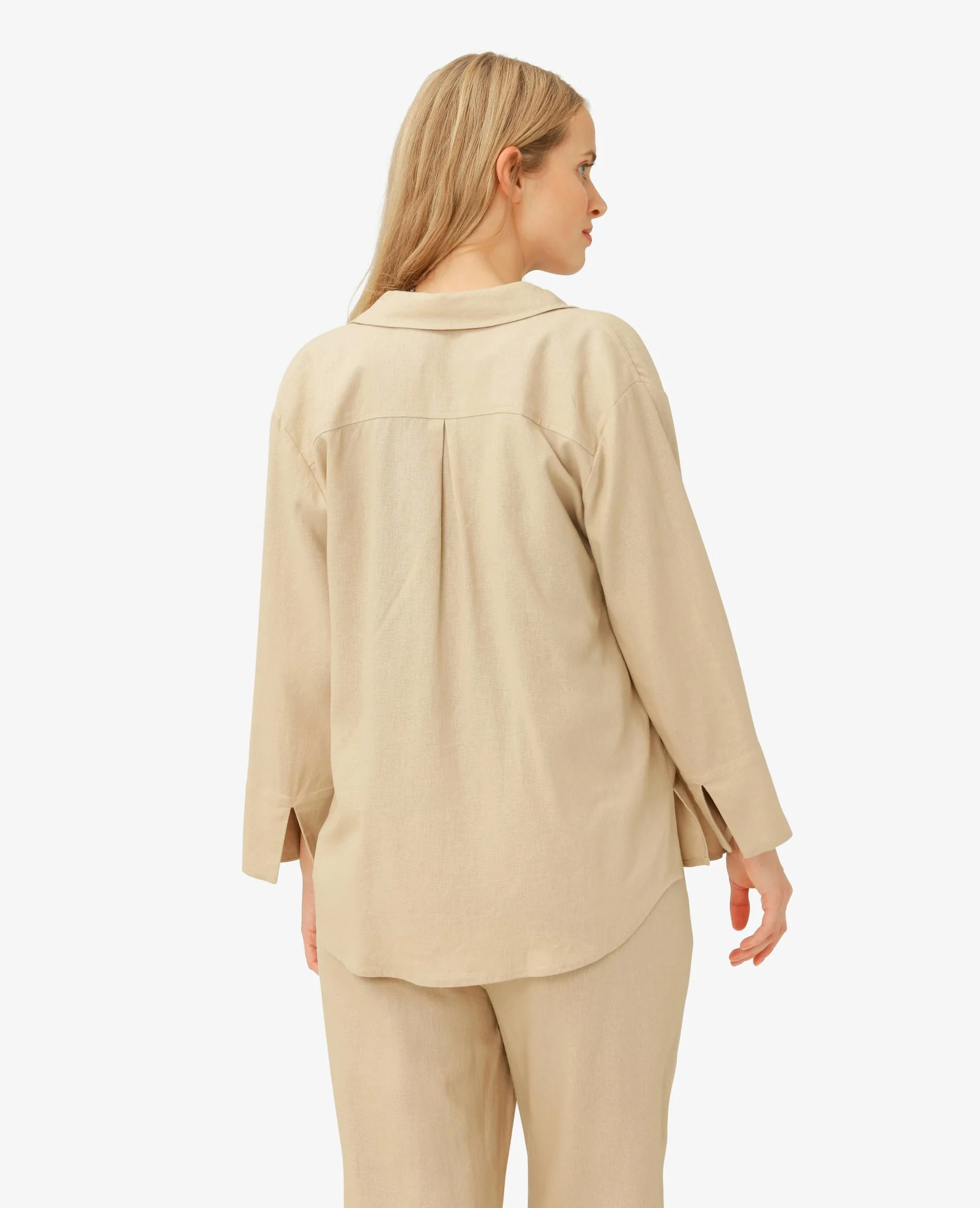 AMIRANN LINEN BLEND SHIRT - Image 4