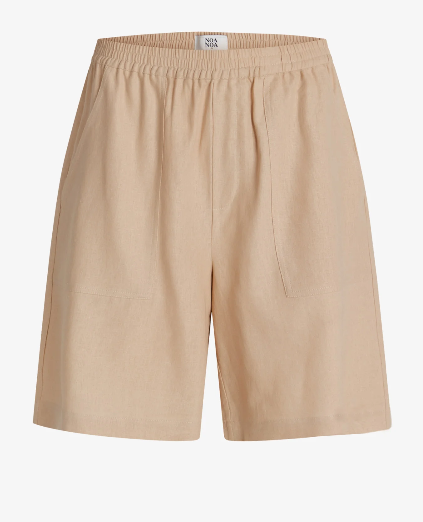 AMIRANN LINEN BLEND SHORTS - Image 3
