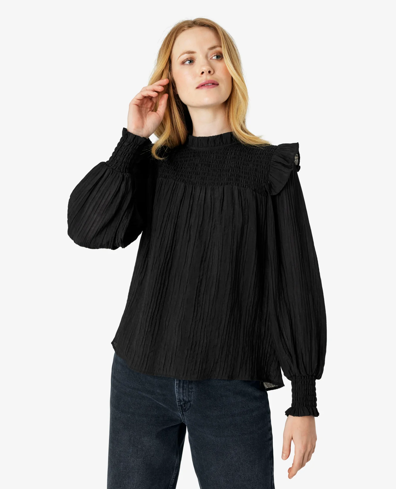 AnaisNN Blouse Solid - Image 3