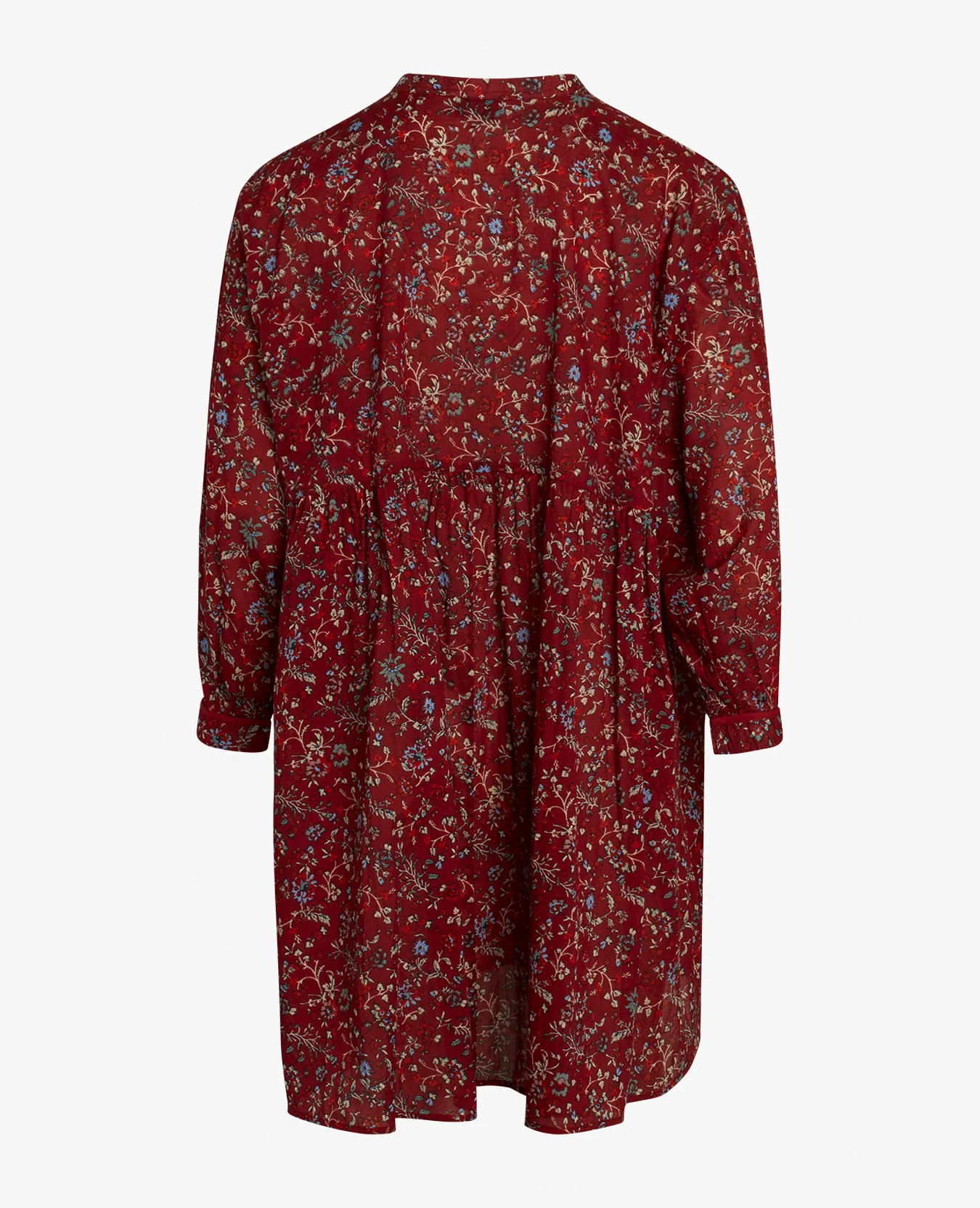 ANTIQUE BLOOM ORGANIC VOILE TUNIC - Image 2