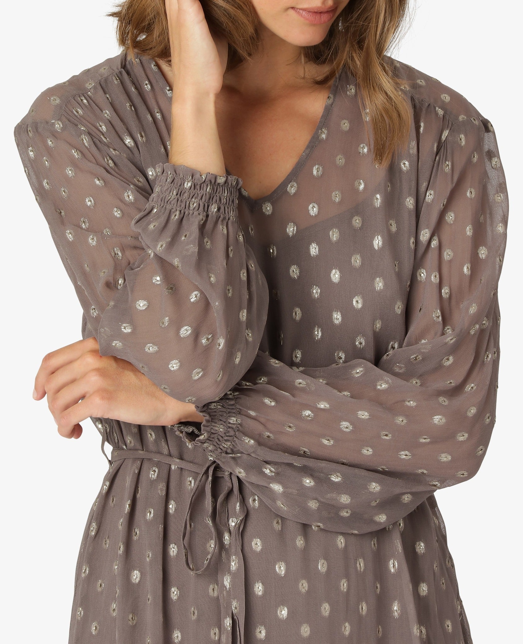 BILLIE VISCOSE DRESS - Image 3