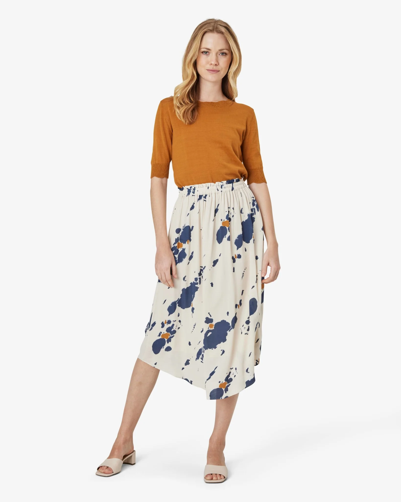 CAROLINENN PRINTED SKIRT - Image 3
