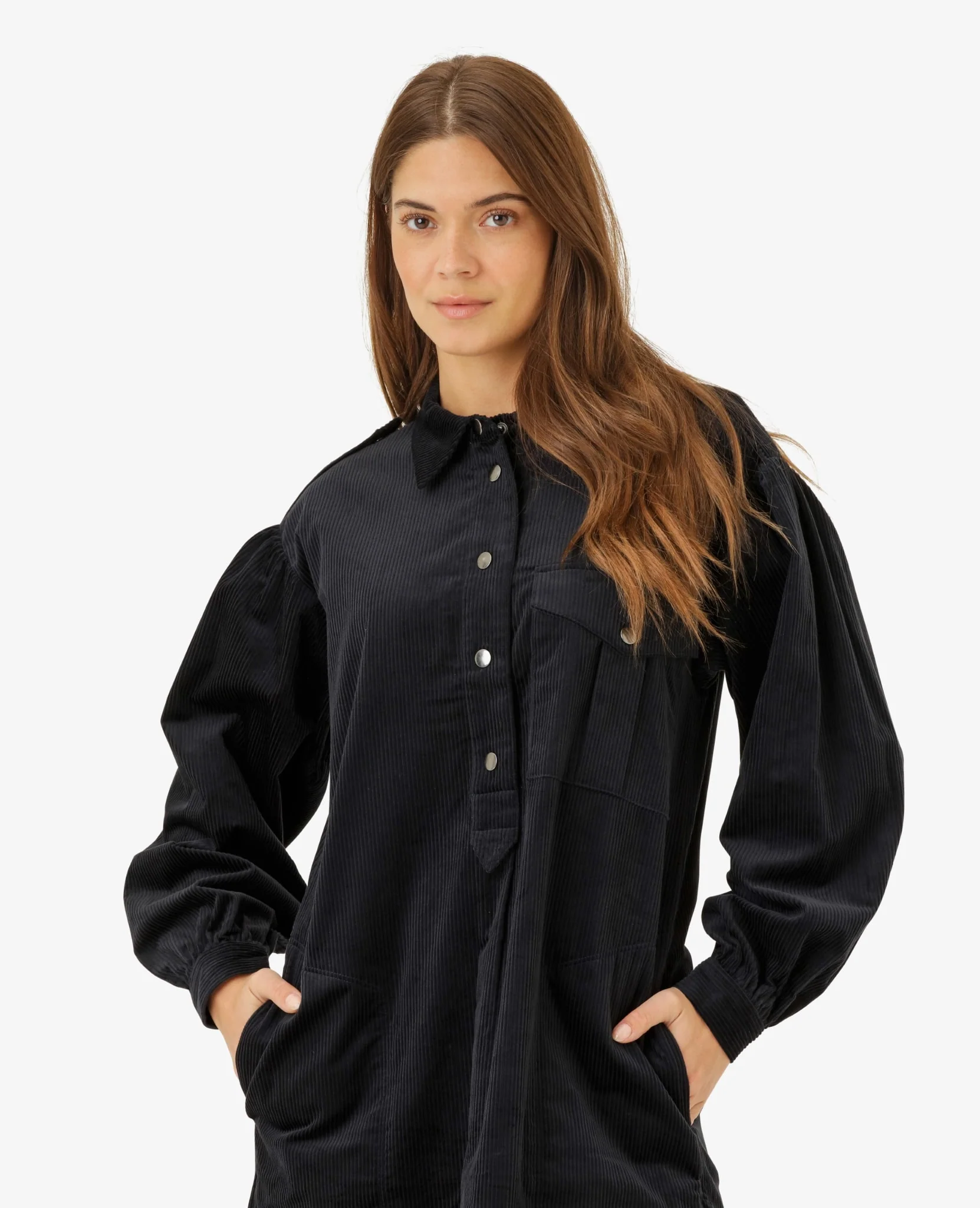 CHARLOTTENN ORGANIC CORDUROY DRESS - Image 3