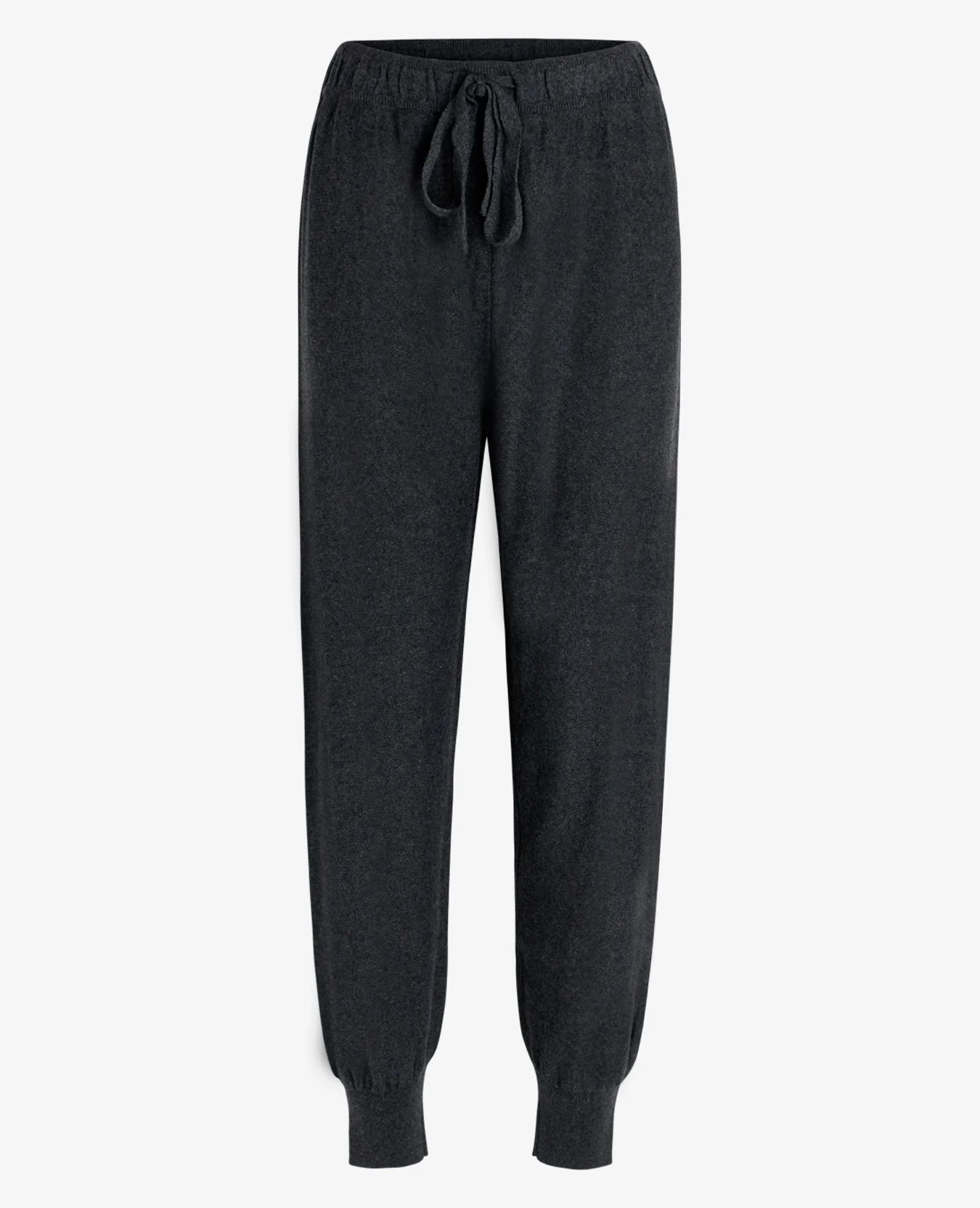 COTTON CASHMERE KNIT TROUSERS