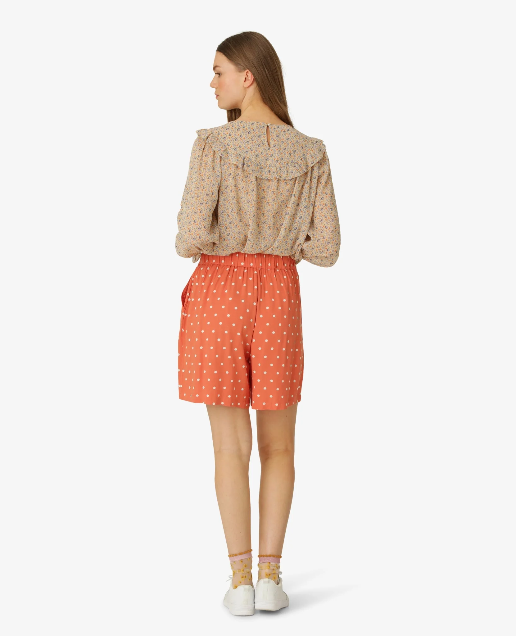 DOTTED FINE MOSS SHORTS - Image 2