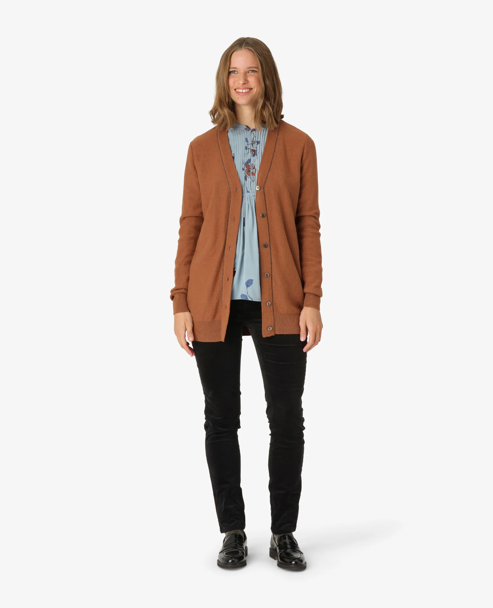 ESSENTIAL COTTON CASHMERE CARDIGAN - Image 3
