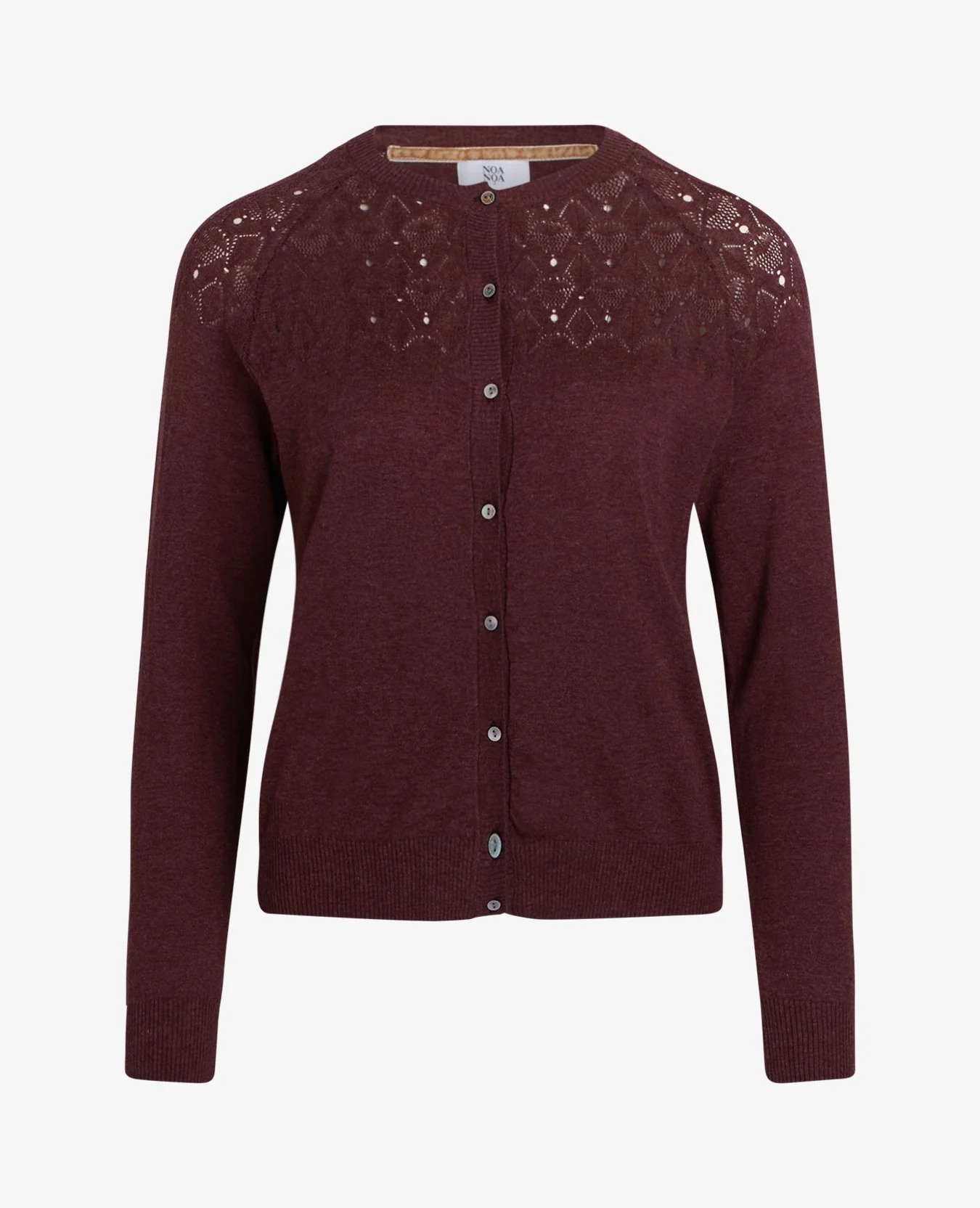 ESSENTIAL COTTON MELANGE CARDIGAN - Image 2