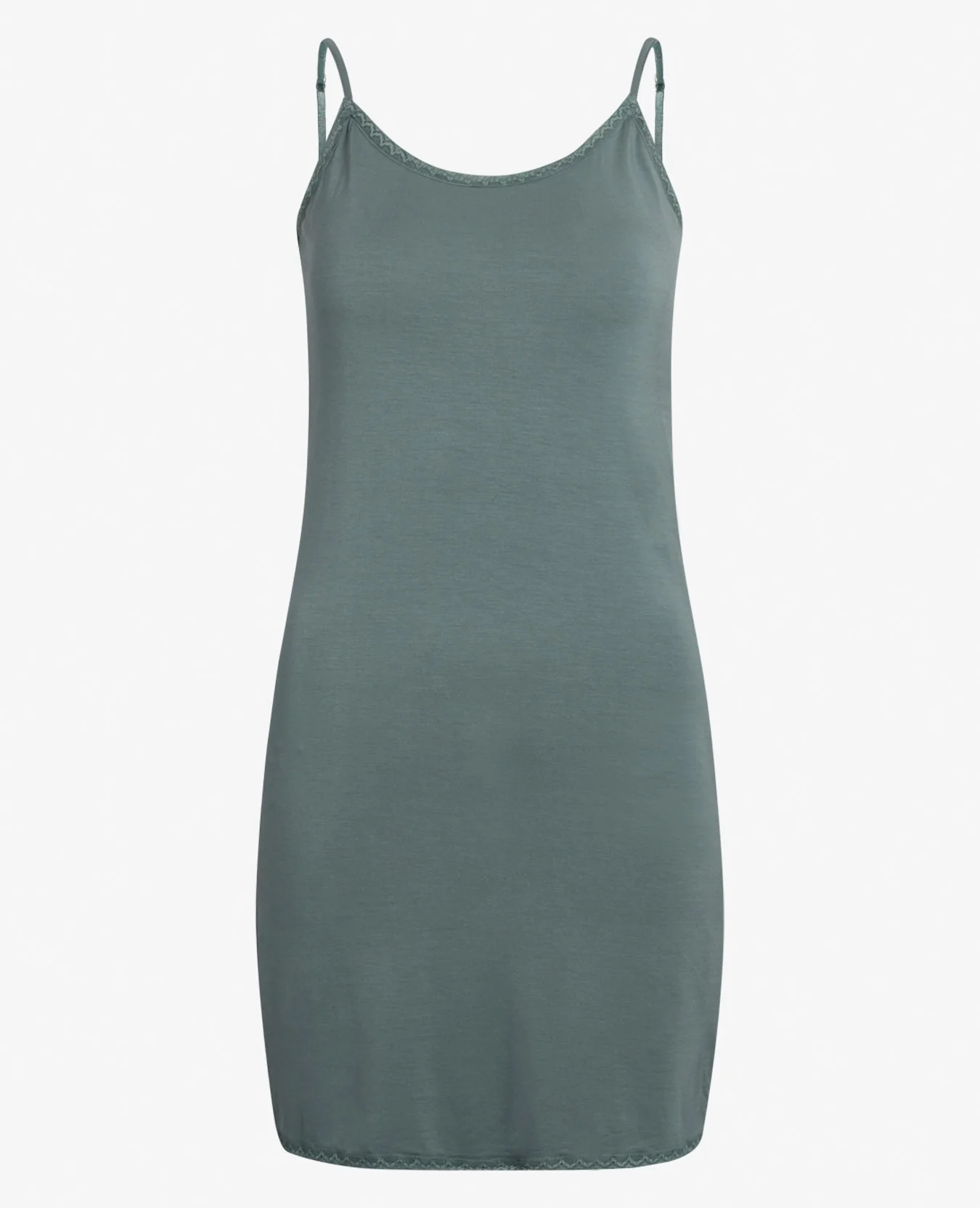 ESSENTIAL LACE JERSEY DRESS