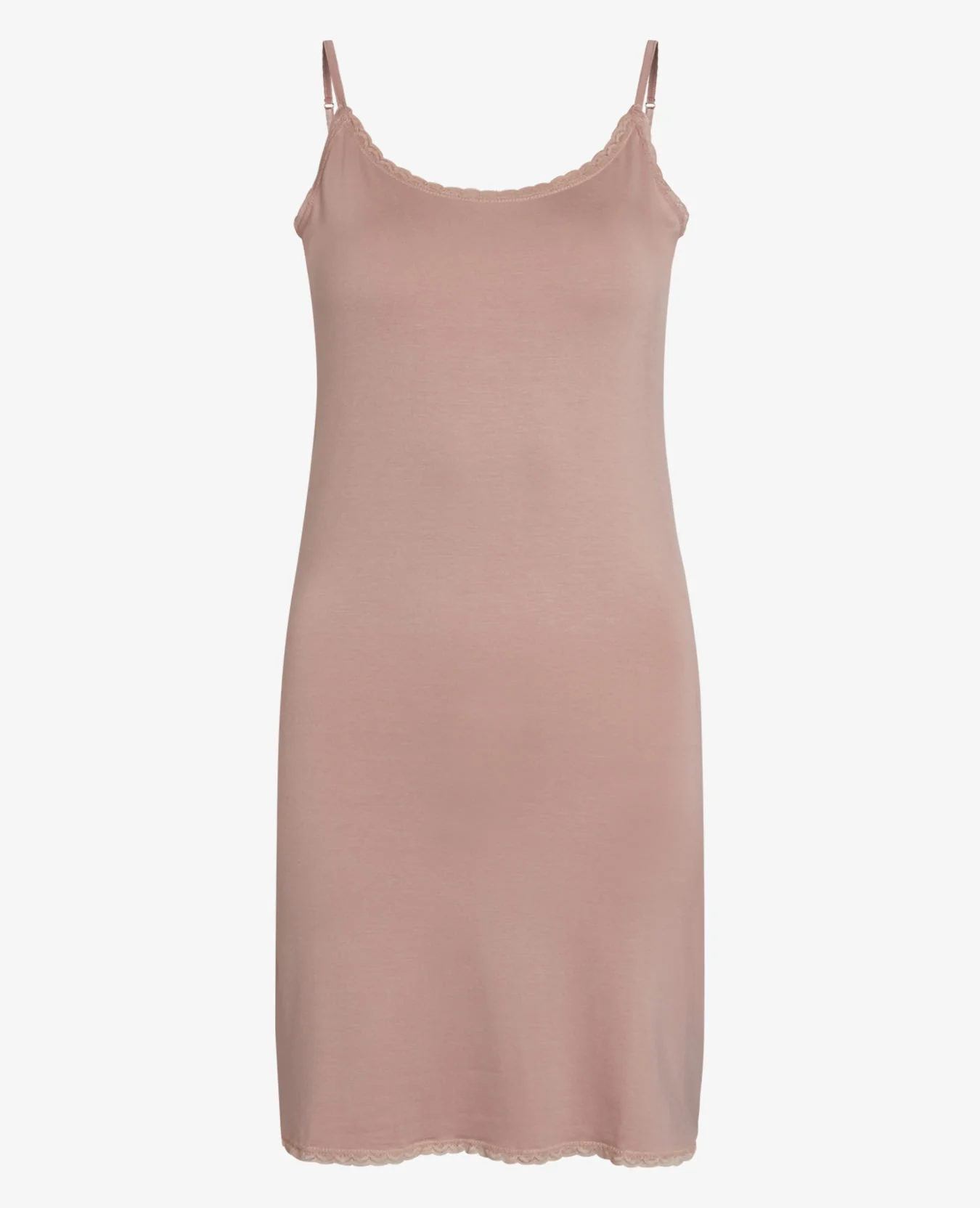 ESSENTIAL LACE JERSEY DRESS