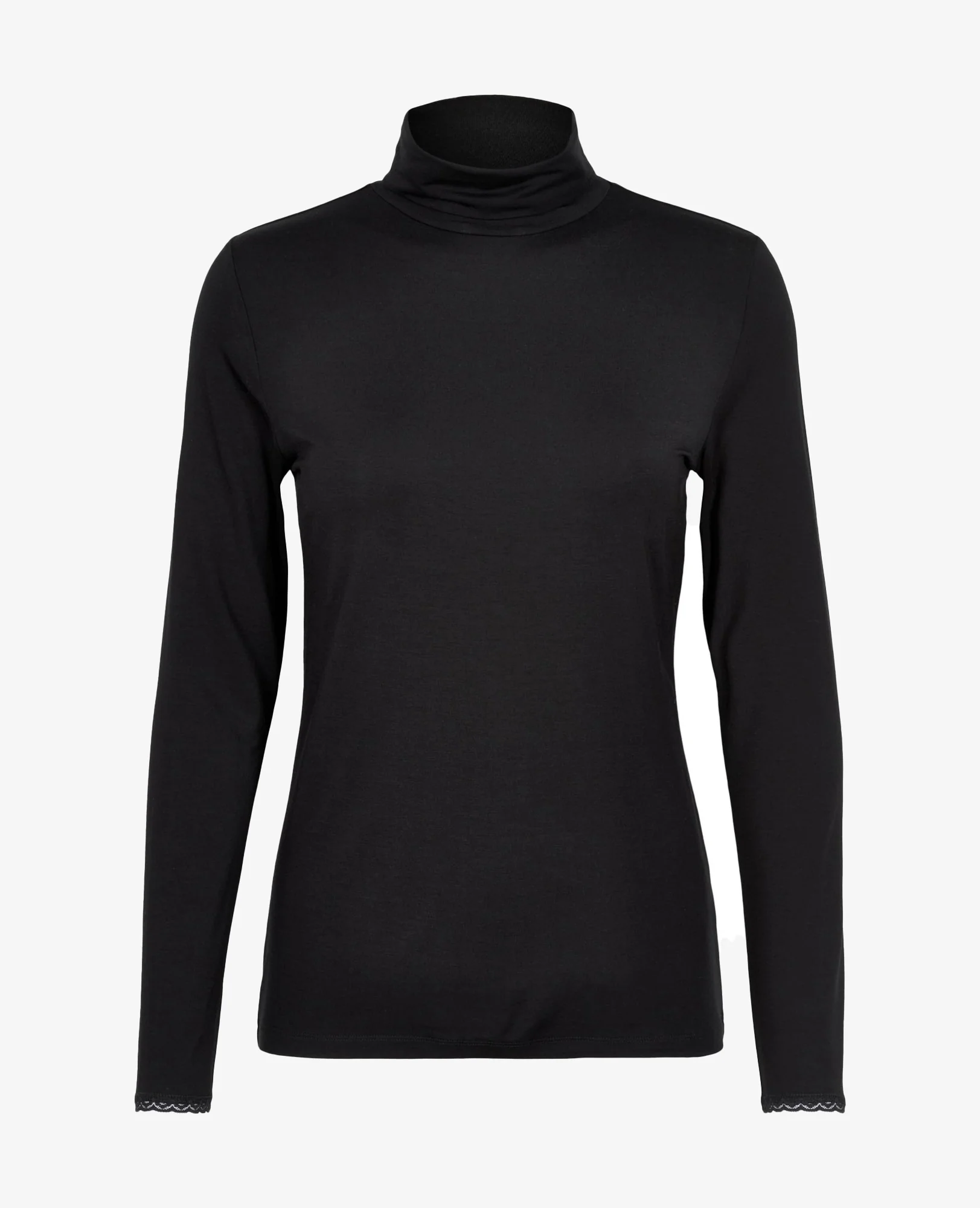 ESSENTIAL LACE JERSEY T-SHIRT