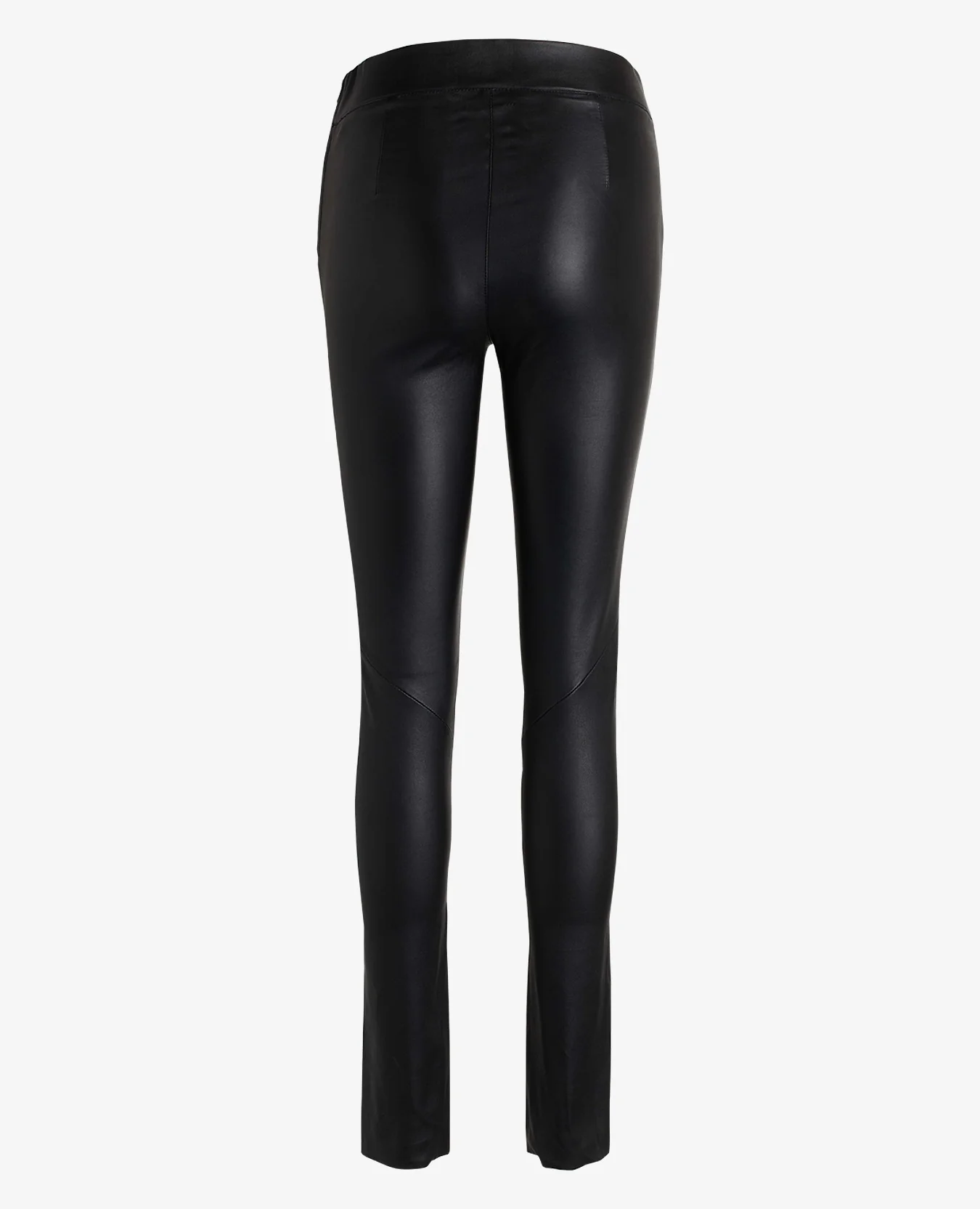 ESSENTIAL LEATHER STRETCH TROUSERS - Image 2