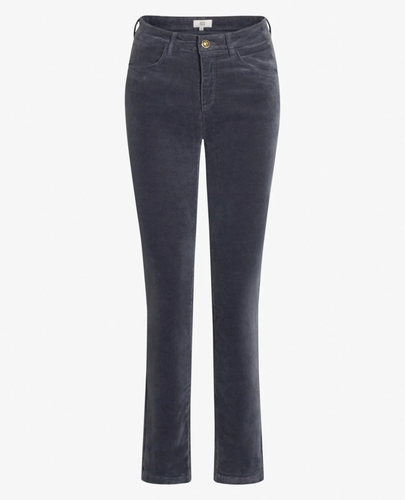 ESSENTIAL STRETCH VELVET TROUSERS