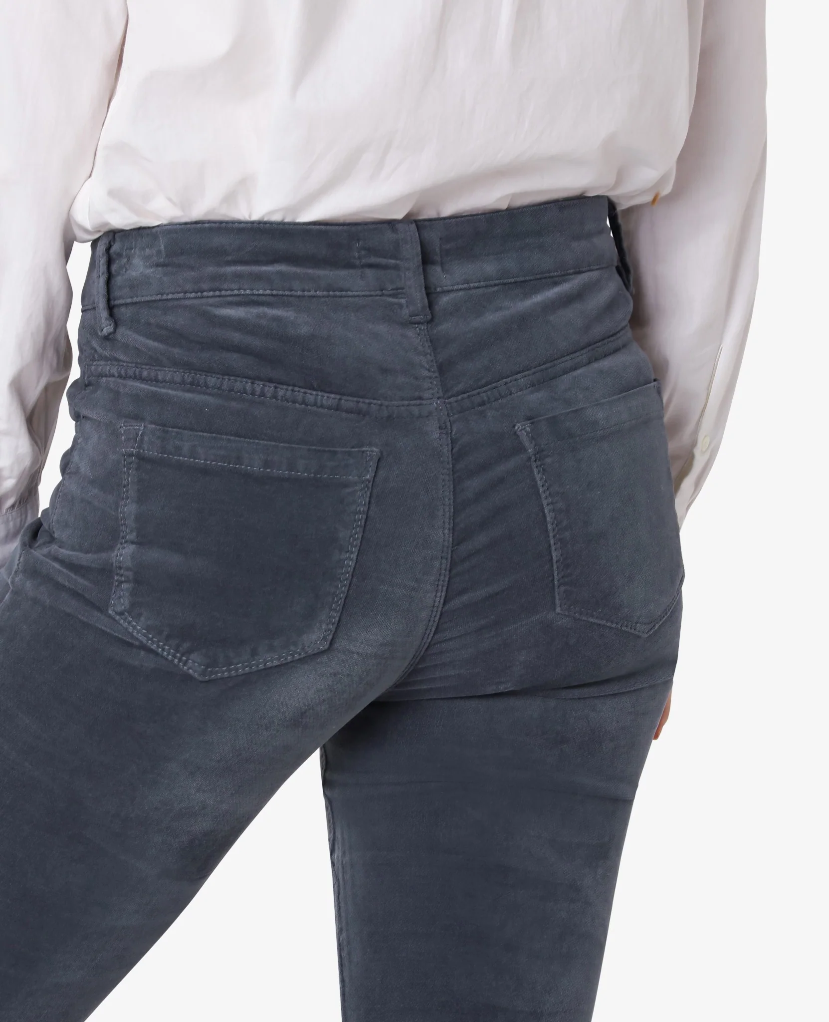 ESSENTIAL STRETCH VELVET TROUSERS - Image 6