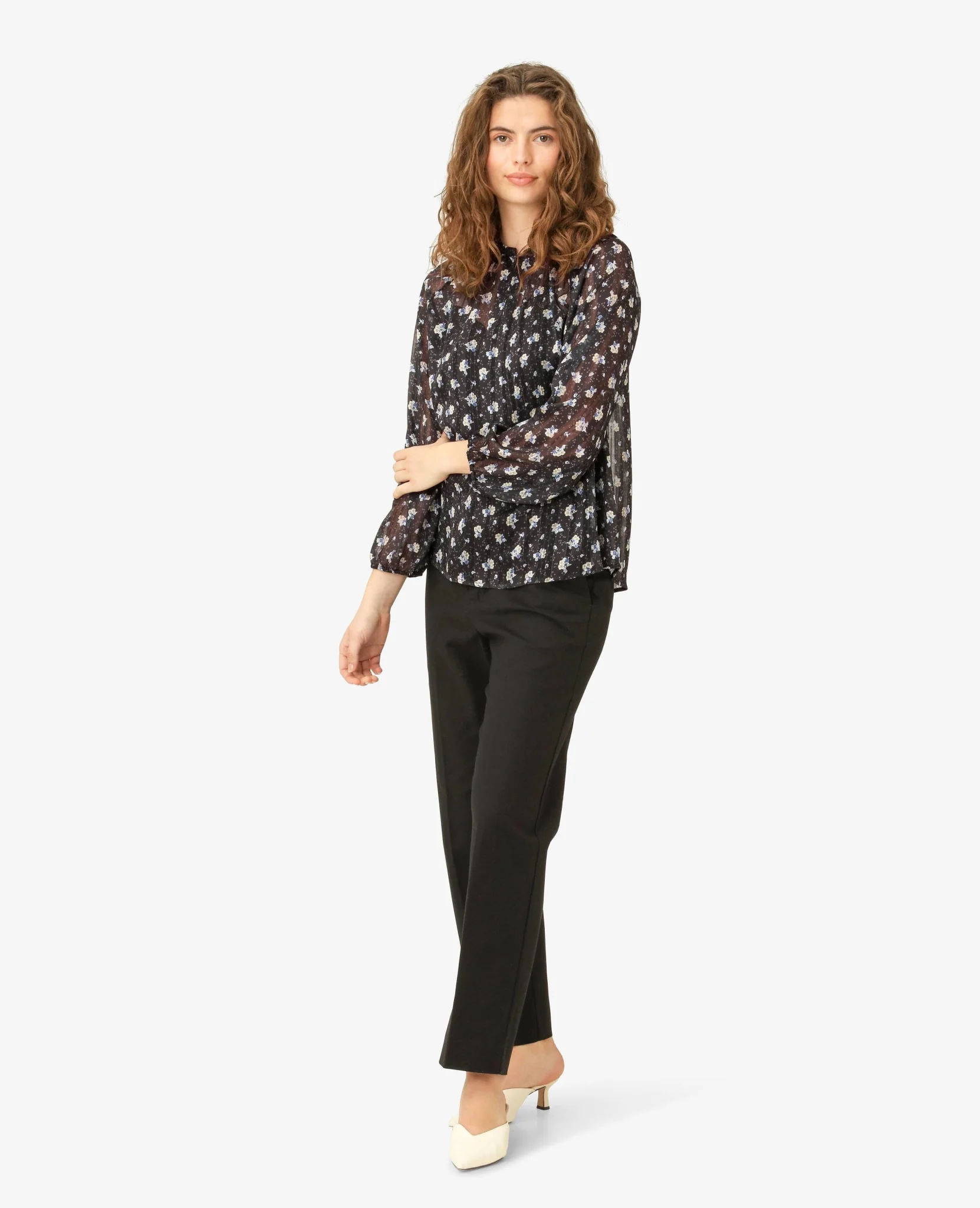 FLORIANN MØNSTRET BLUSE - Image 3