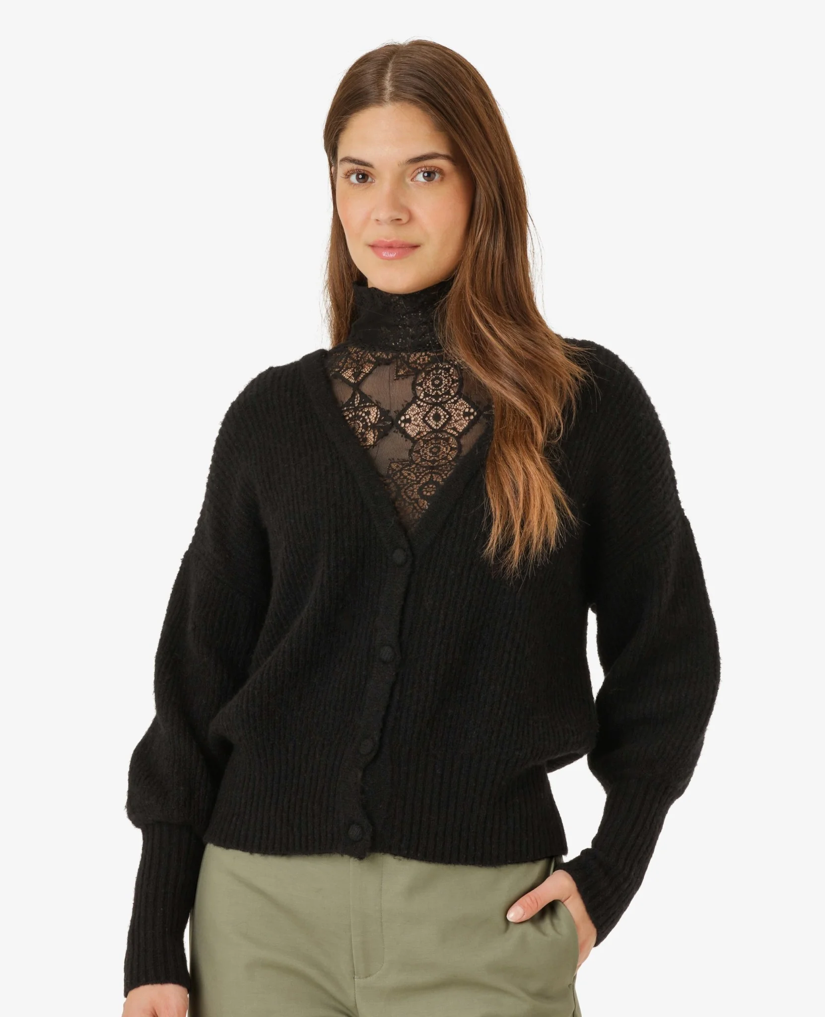 HILDENN STRIKKET CARDIGAN - Image 3
