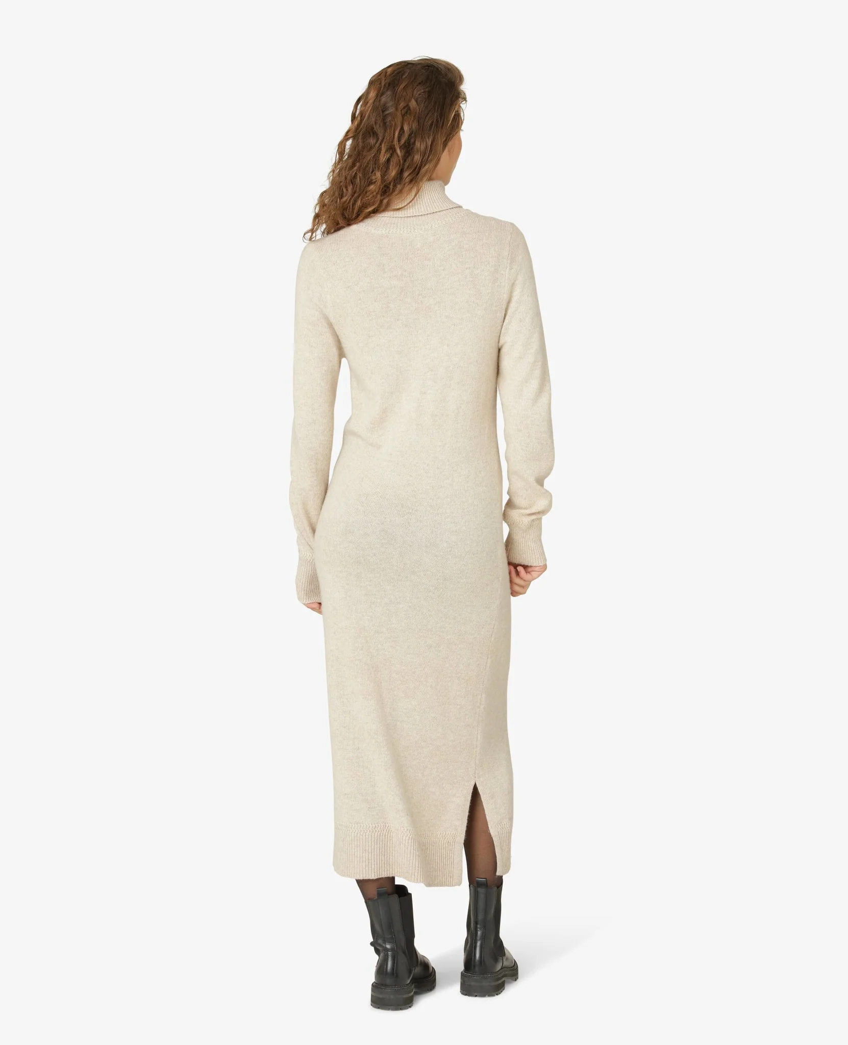 HOLLYNN WOOL MIX KNIT DRESS - Image 3