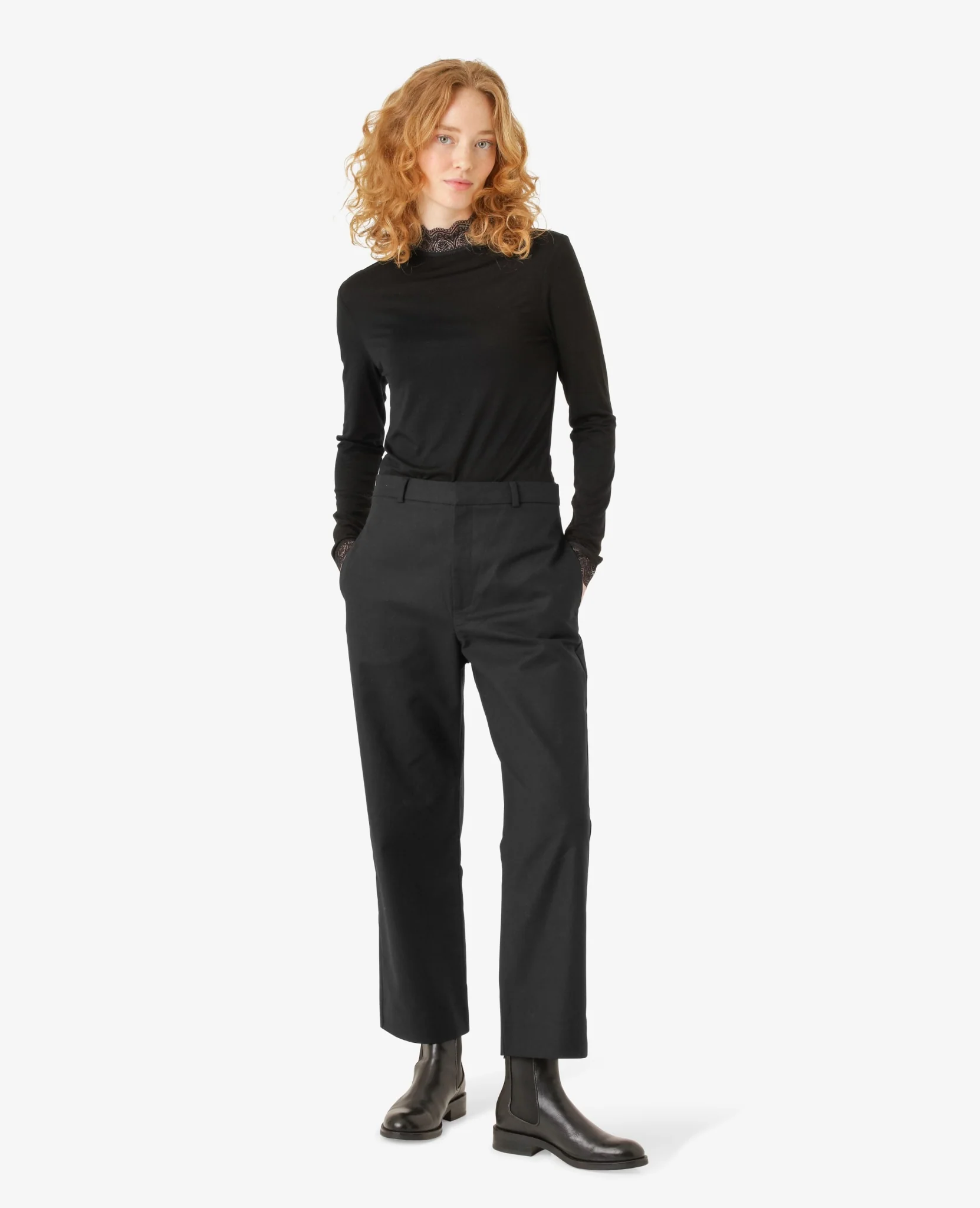 LAURANN BLOUSE WITH LACE - Image 2