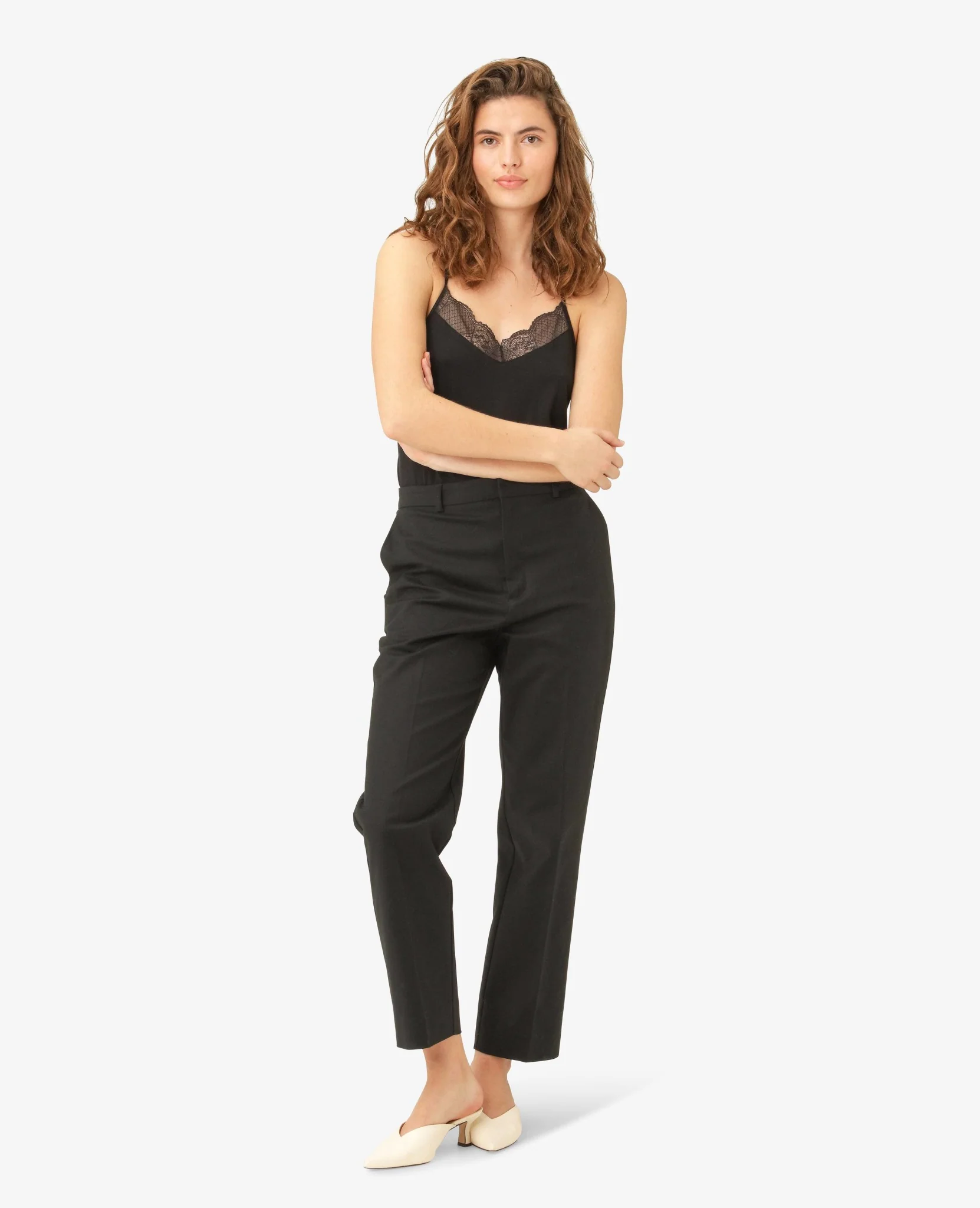 LAURANN LACE JERSEY TOP - Image 3