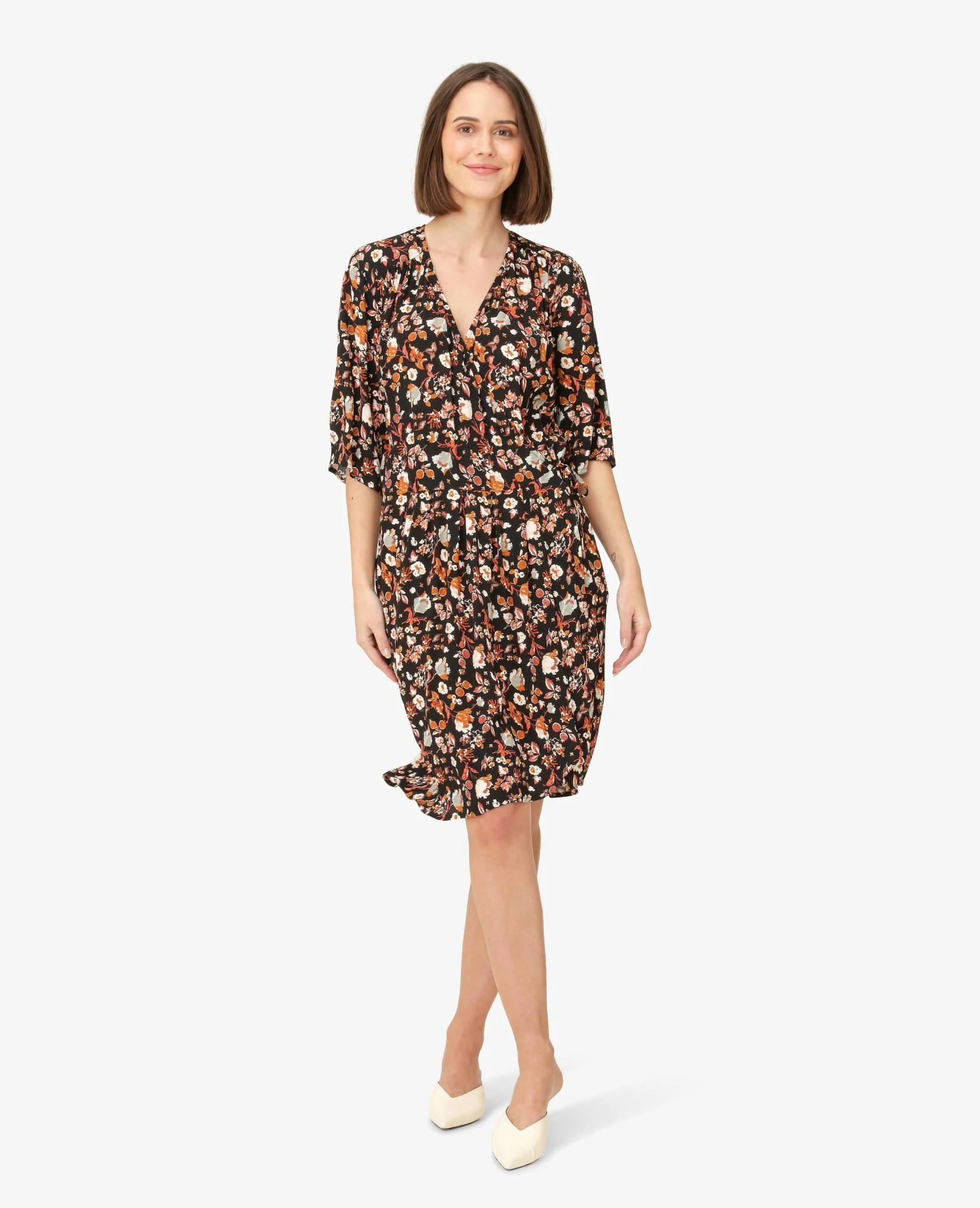 LAUREENNN WRAP DRESS - Image 2