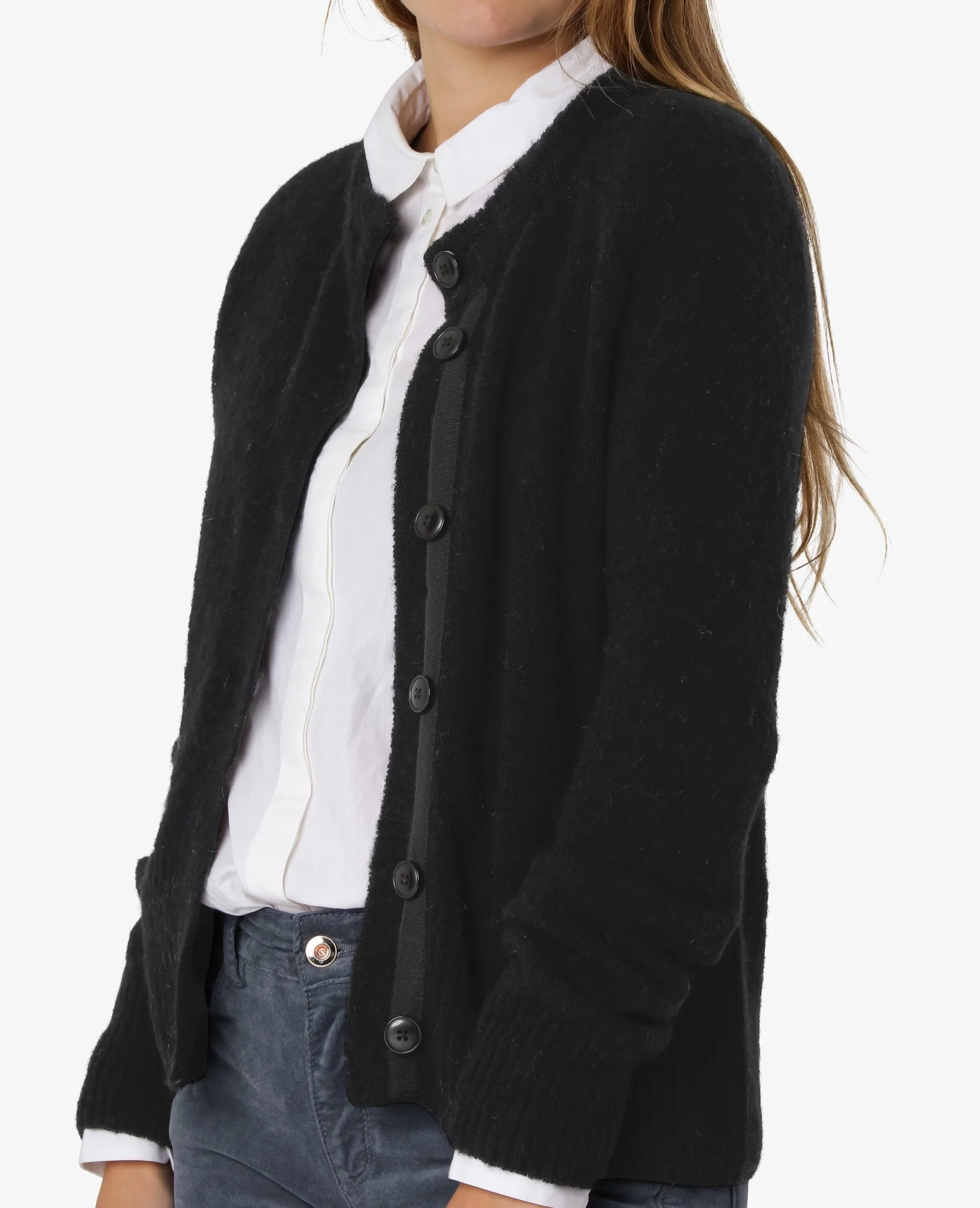 LIGHT ALPACA KNIT CARDIGAN - Image 3