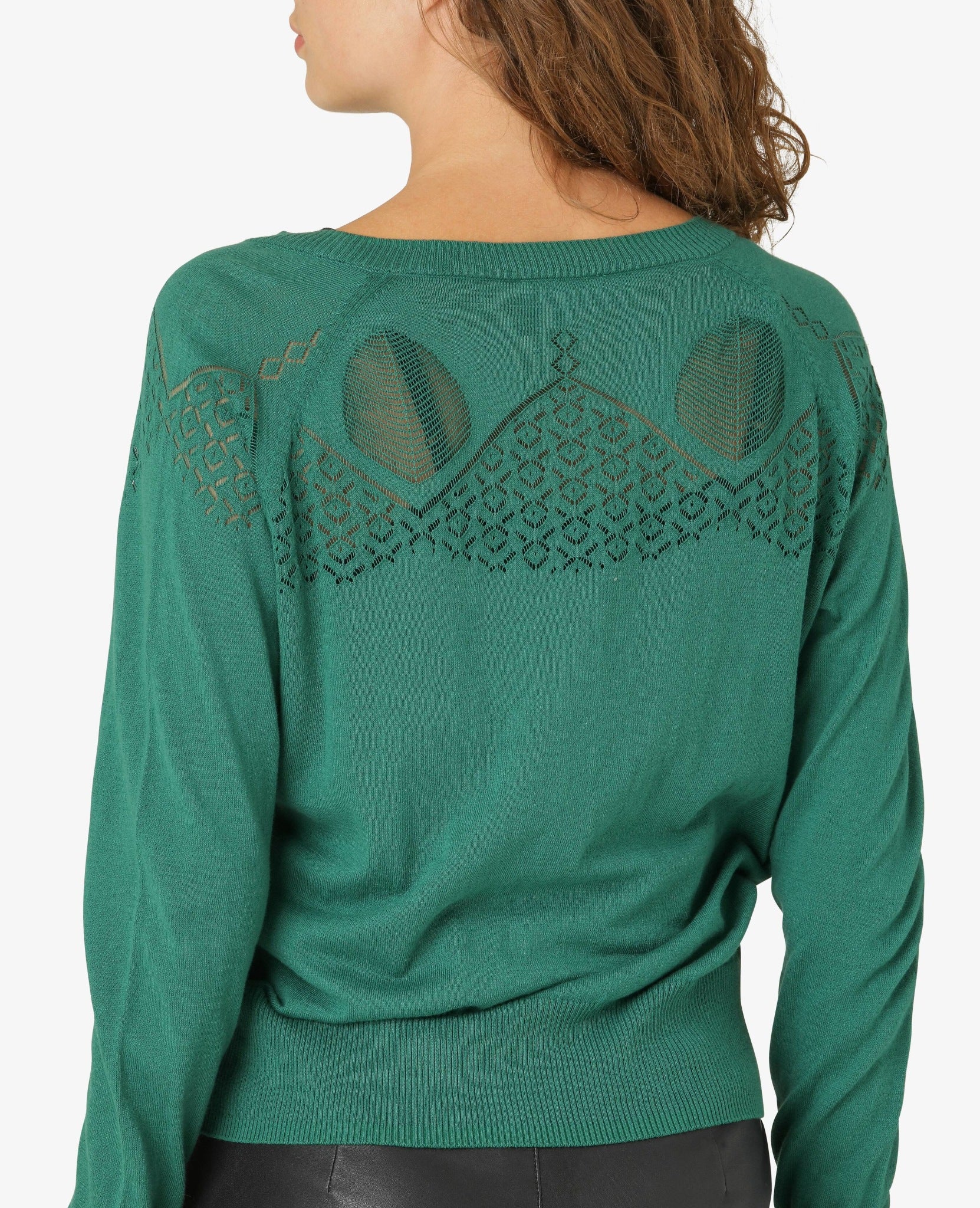 LOUISANN CARDIGAN MED HULMØNSTER - Image 3