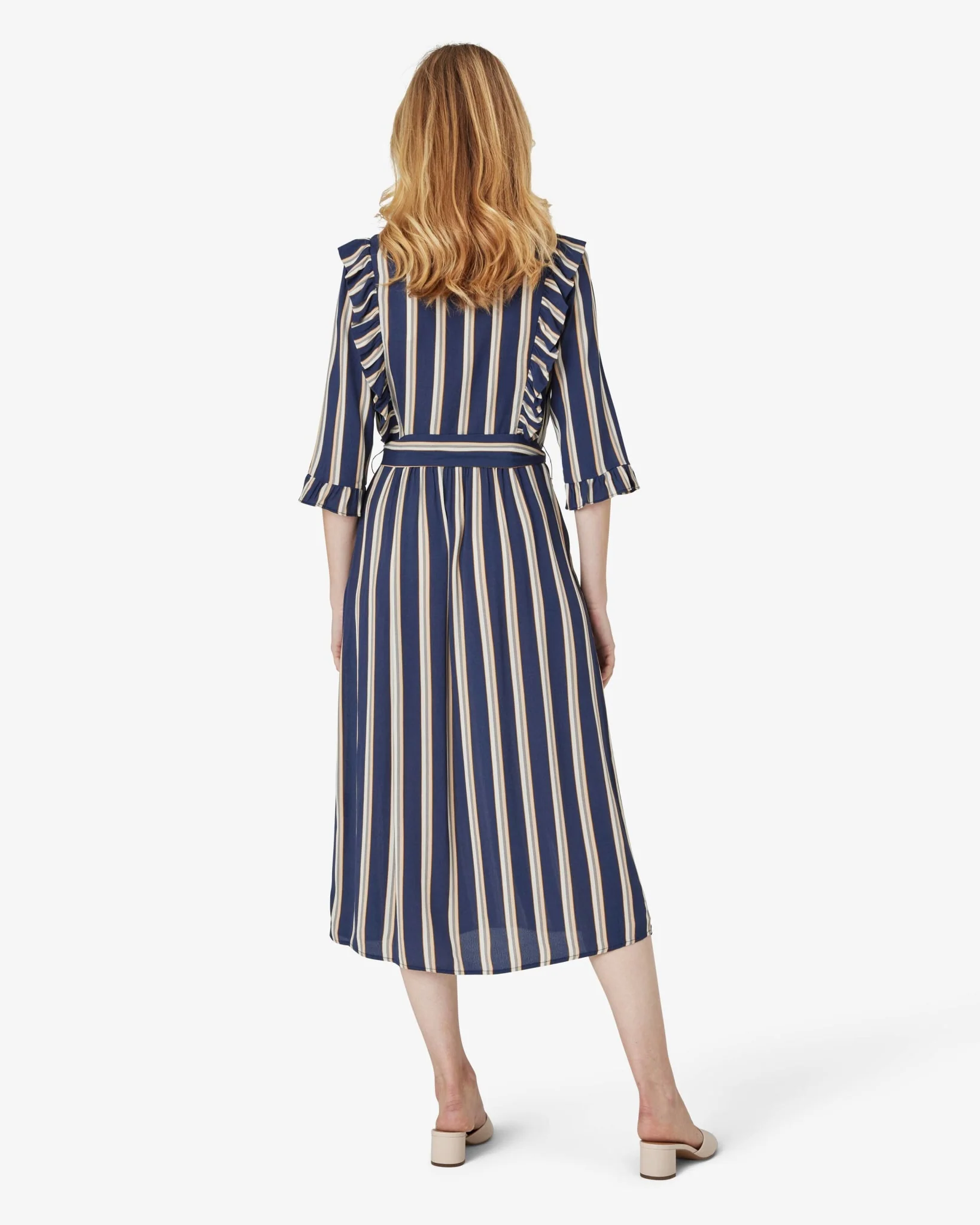 LISANN STRIPED DRESS - Image 2