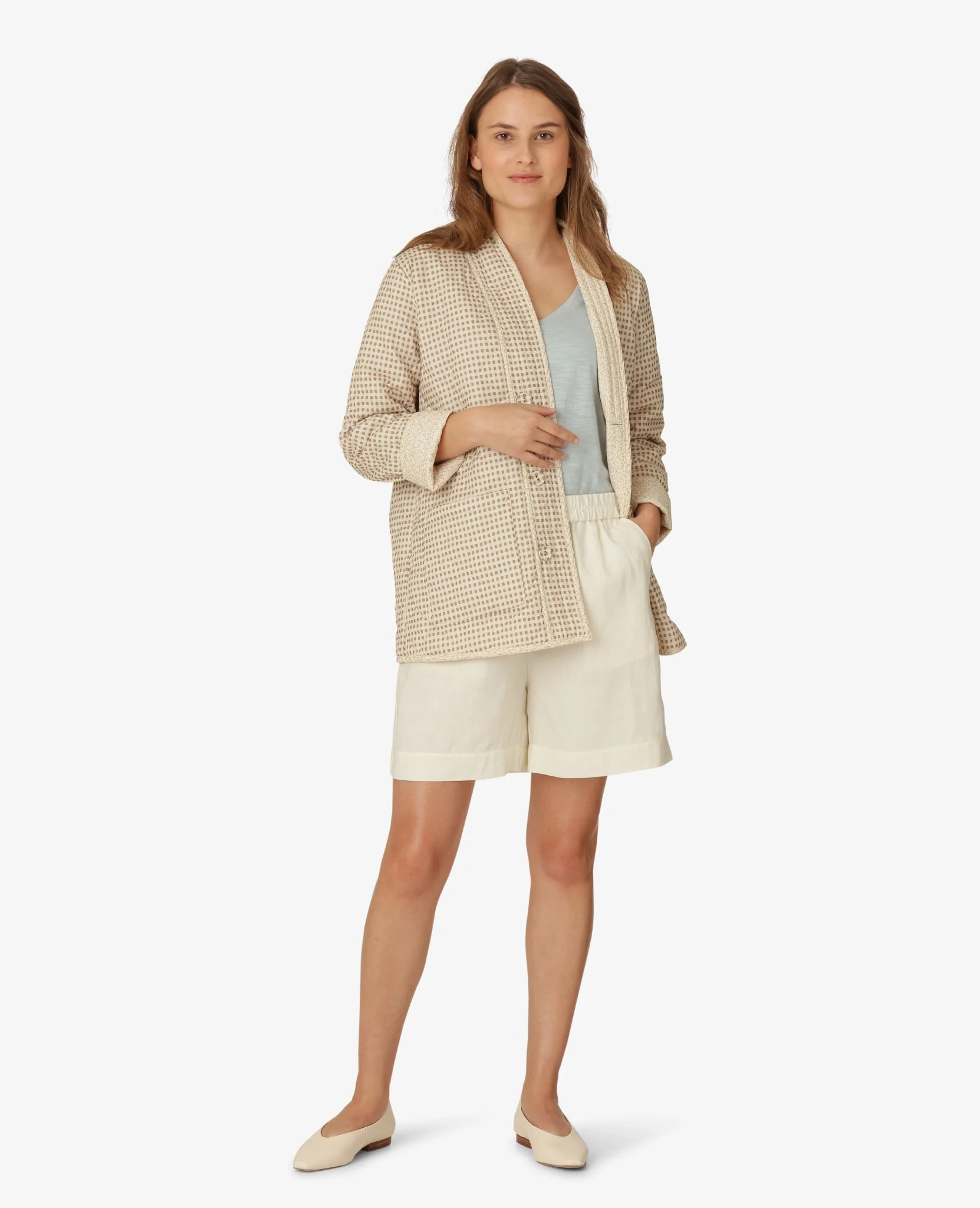 LISENN LINEN SHORTS - Image 3