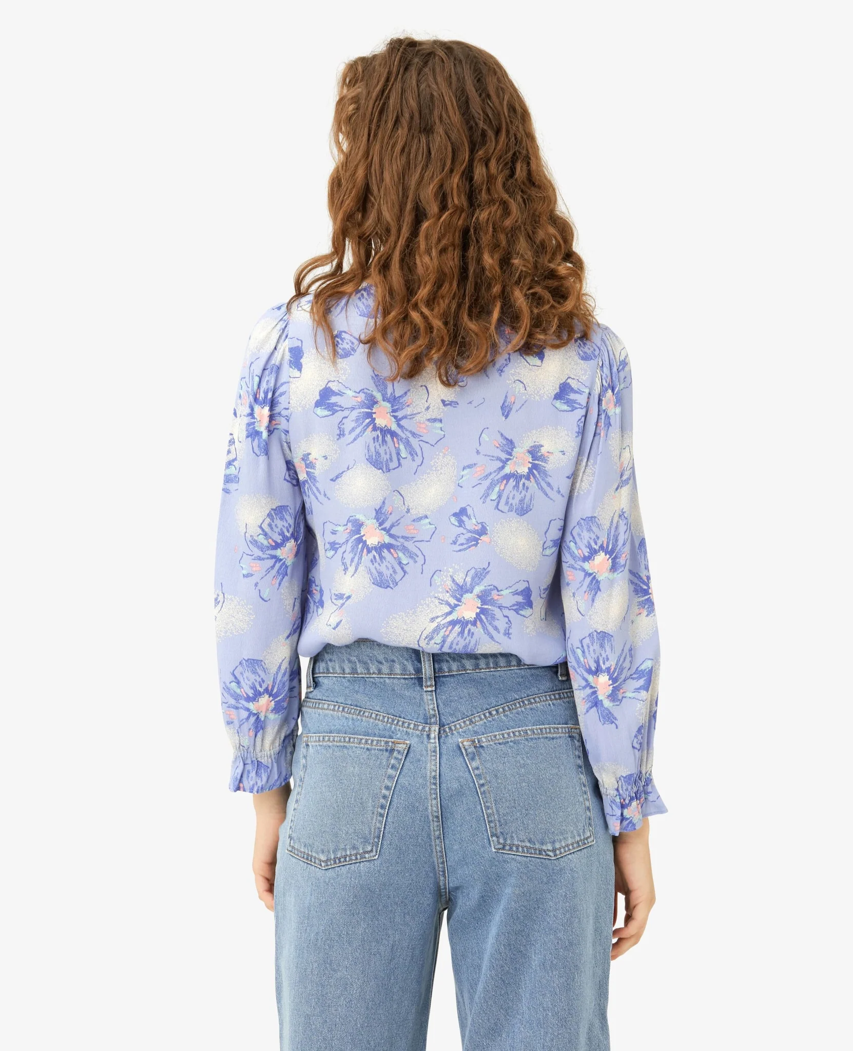 LIVANN MØNSTRET BLUSE - Image 3
