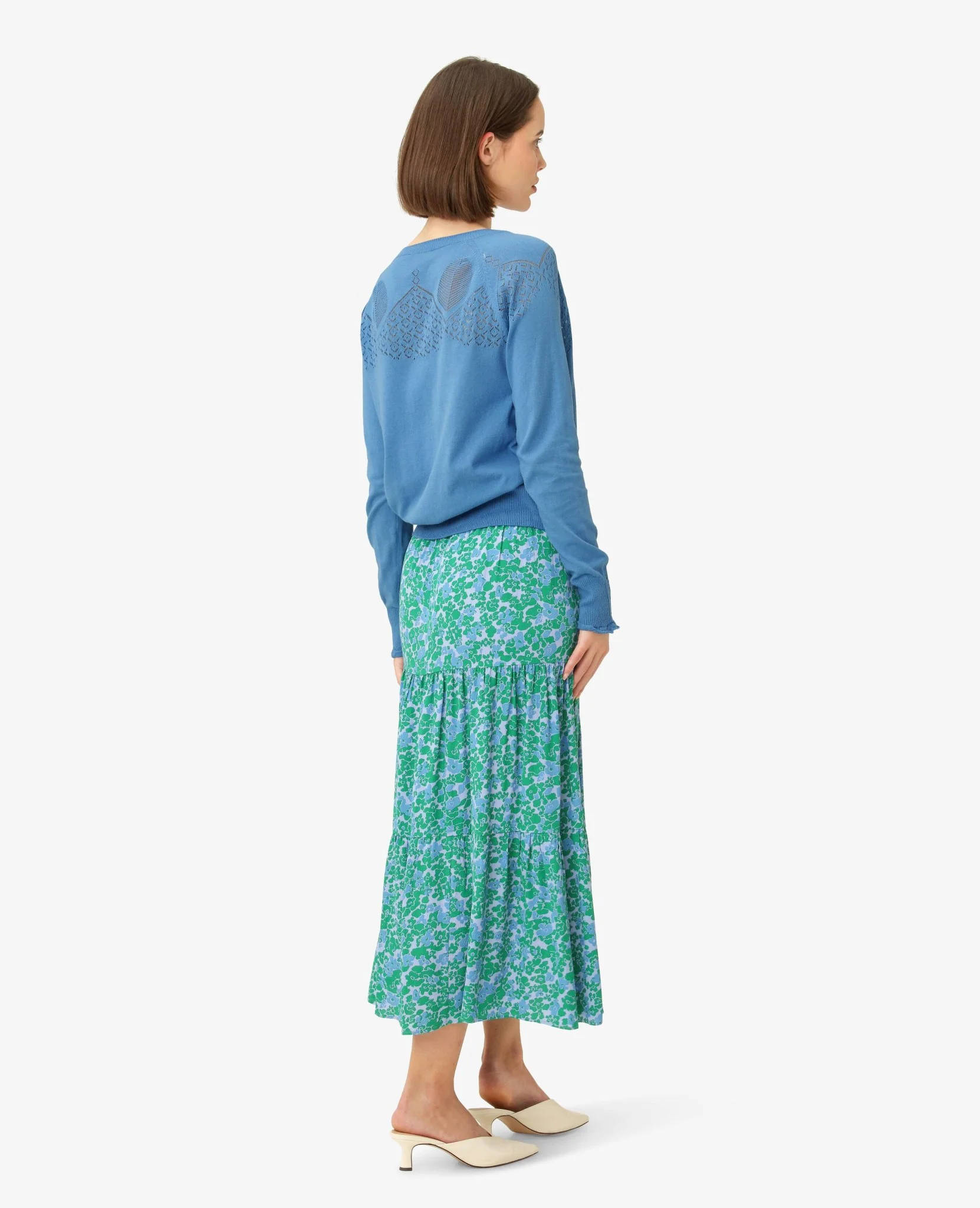 LOUISANN CARDIGAN MED HULMØNSTER - Image 4