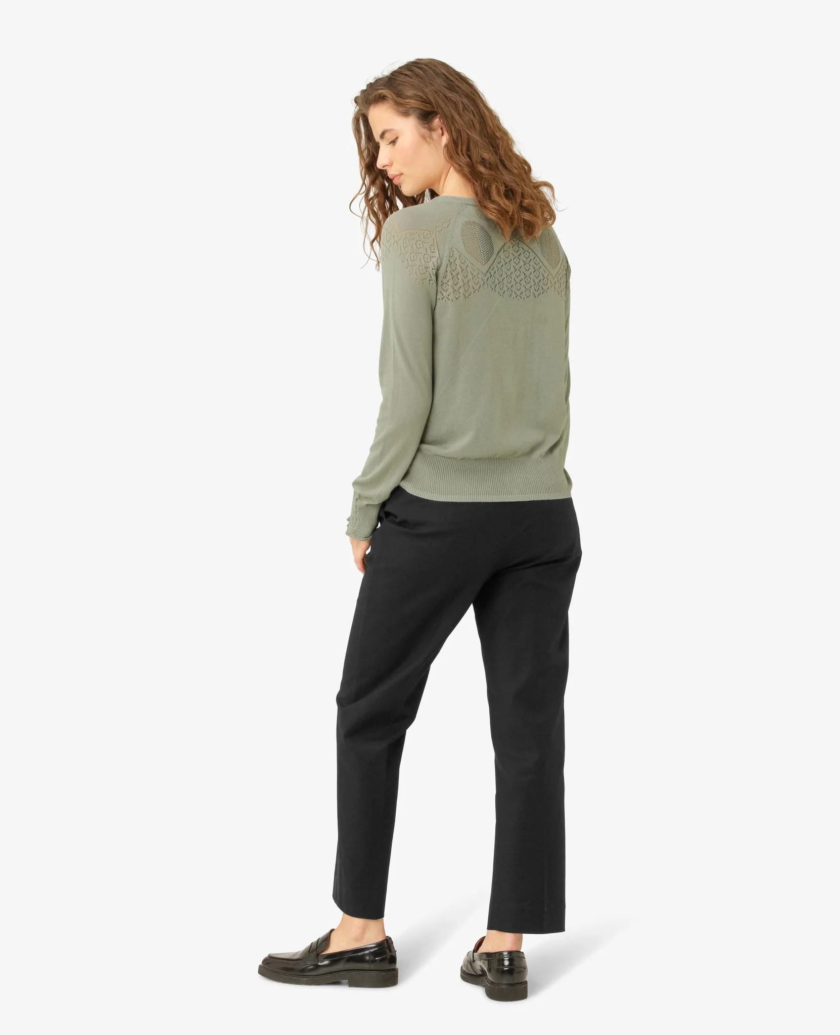 LOUISANN CARDIGAN MED HULMØNSTER - Image 4