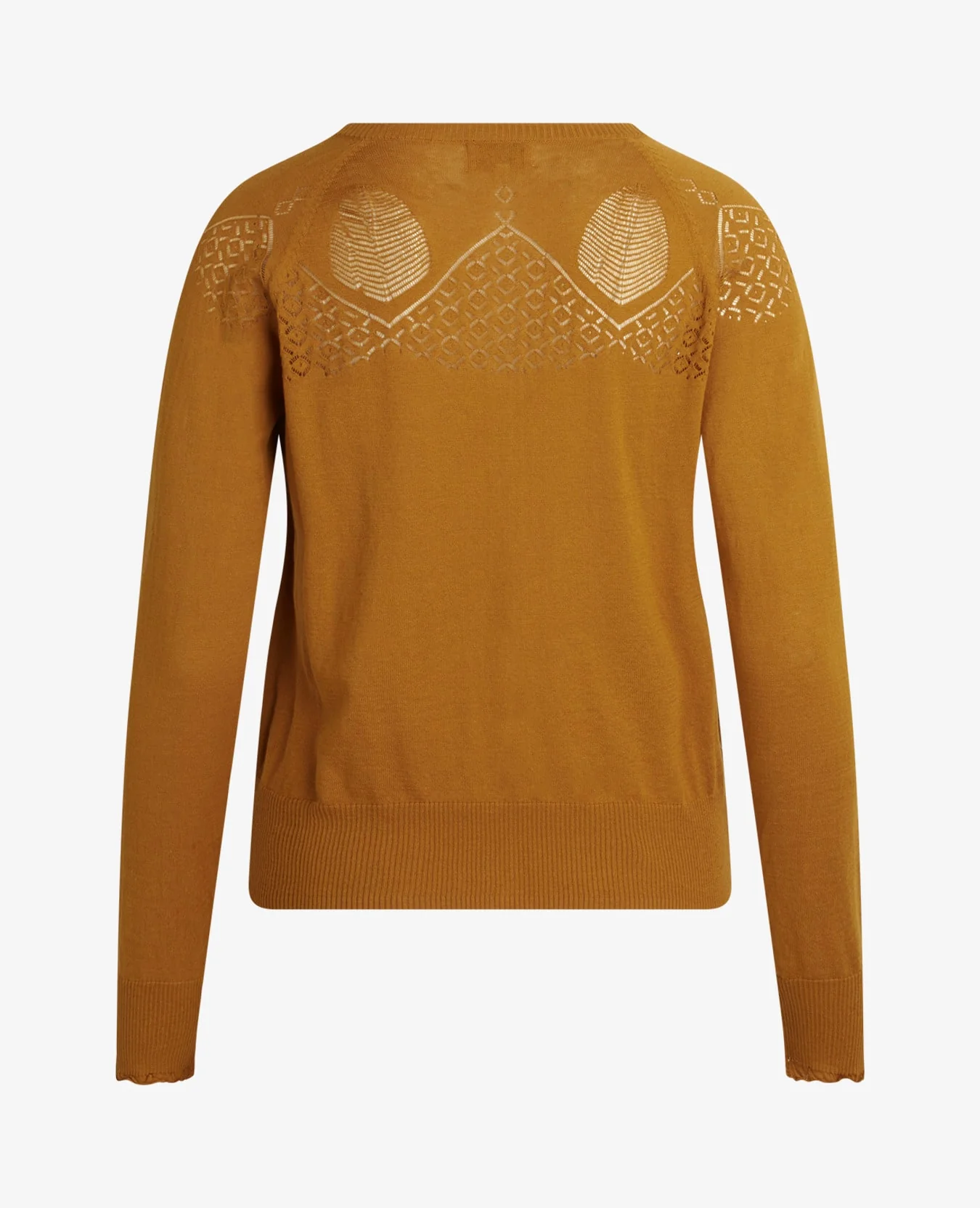 LOUISANN KNITTED POINTELLE CARDIGAN - Image 5
