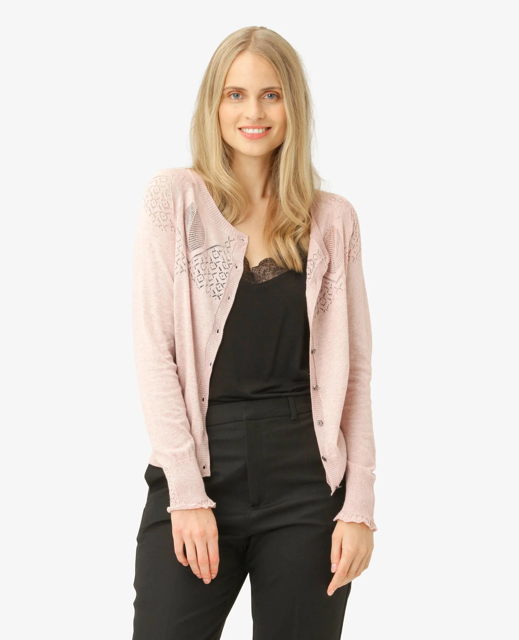 LOUISANN POINTELLE CARDIGAN - Image 2