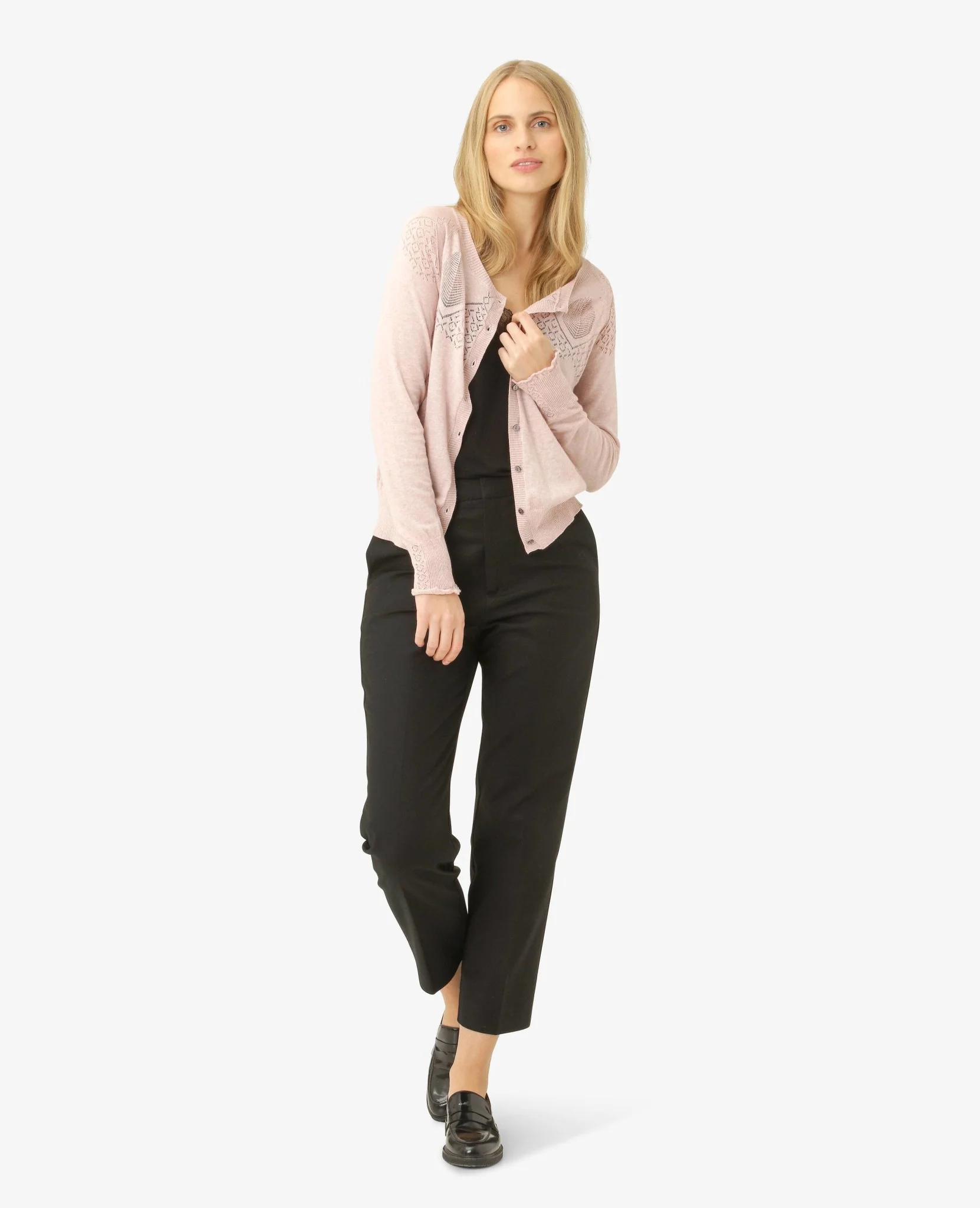 LOUISANN POINTELLE CARDIGAN - Image 3