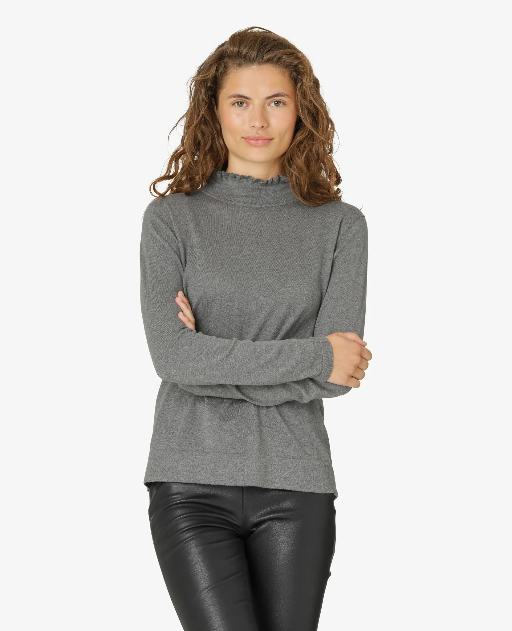 LOUISANN HØJHALSET STRIK - Image 3