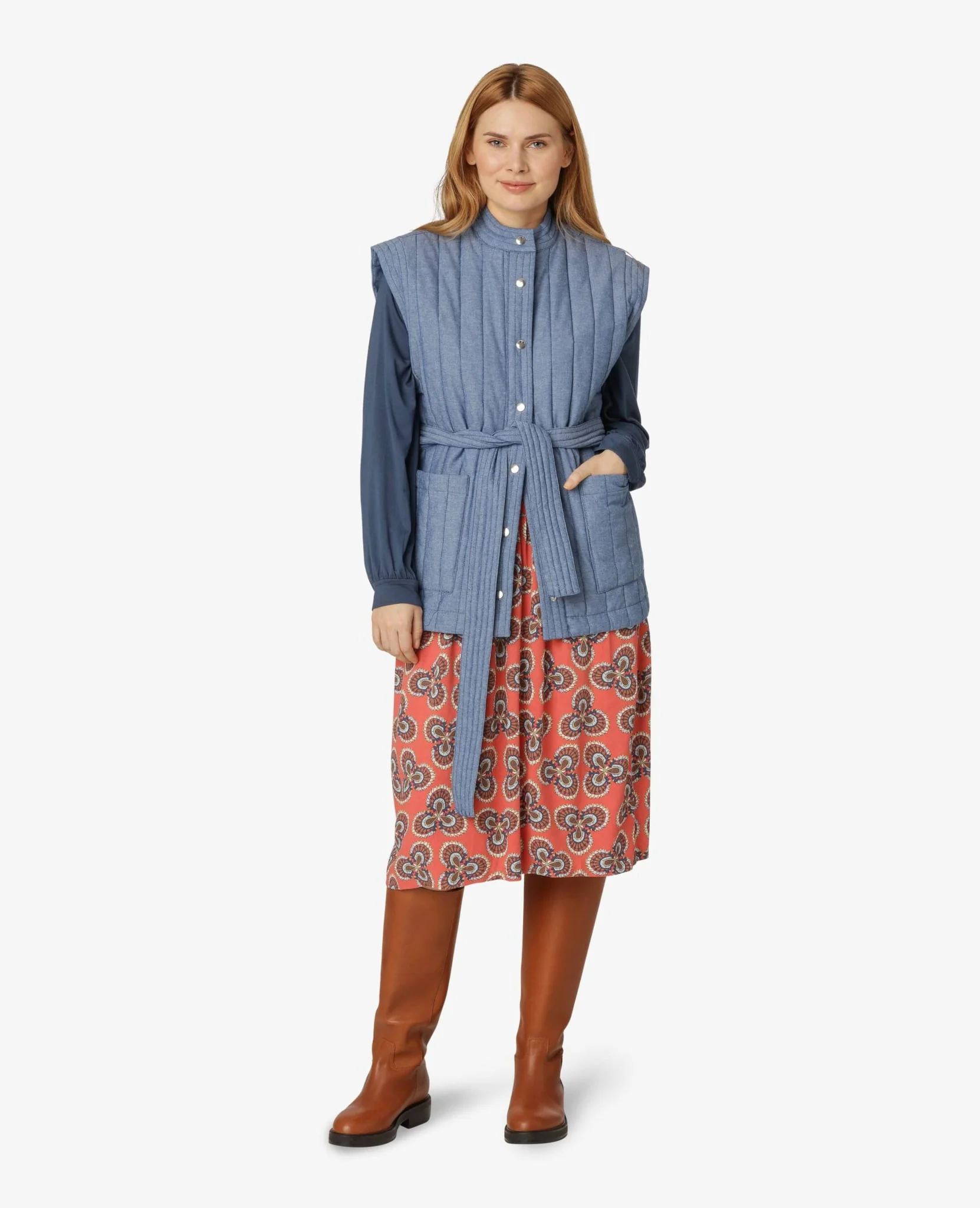 LYNNNN QUILTED WAISTCOAT