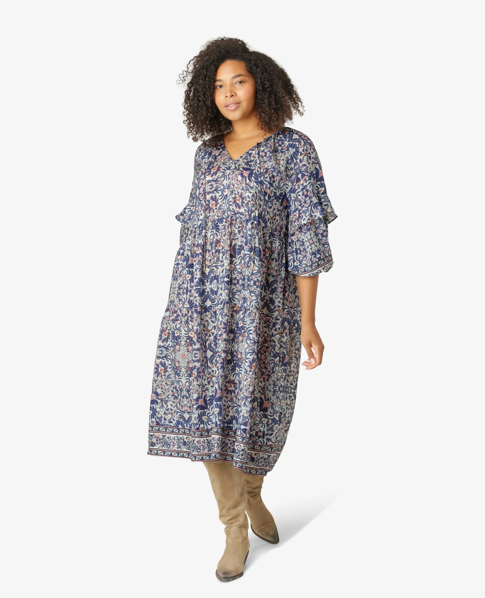 MARIANN PRINTED DRESS - Image 3