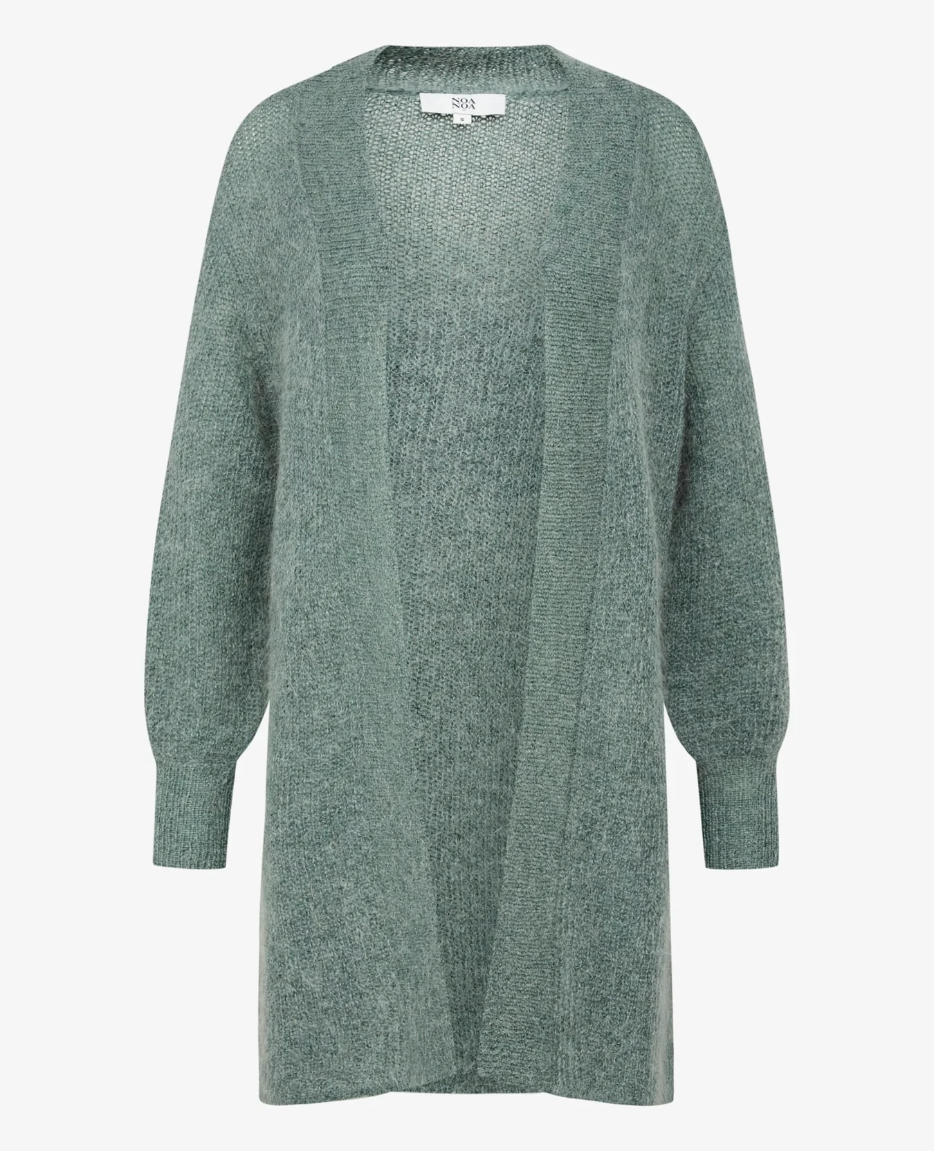 MYRANN LONG MOHAIR MIX CARDIGAN - Image 4