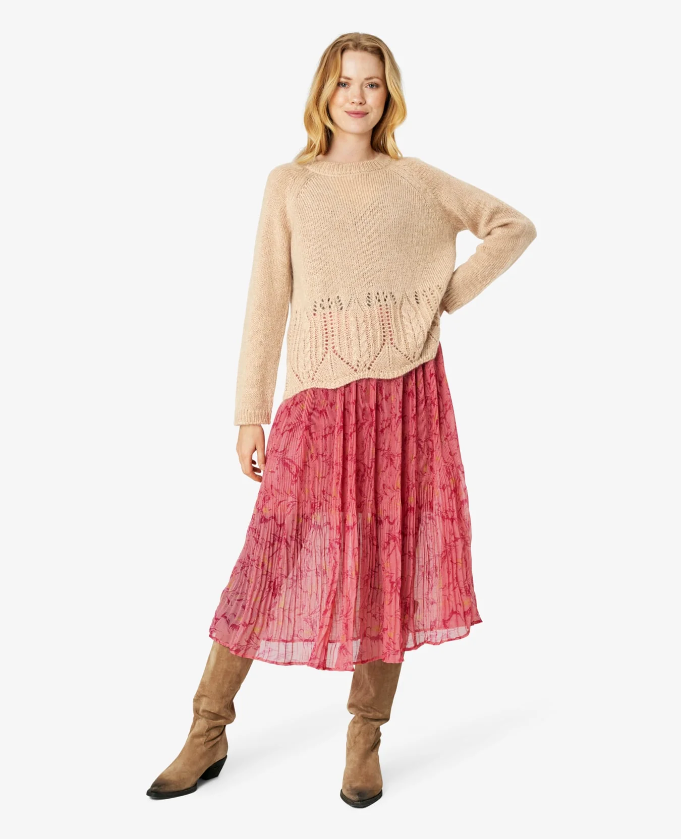 MYRANN MOHAIR MIX PULLOVER