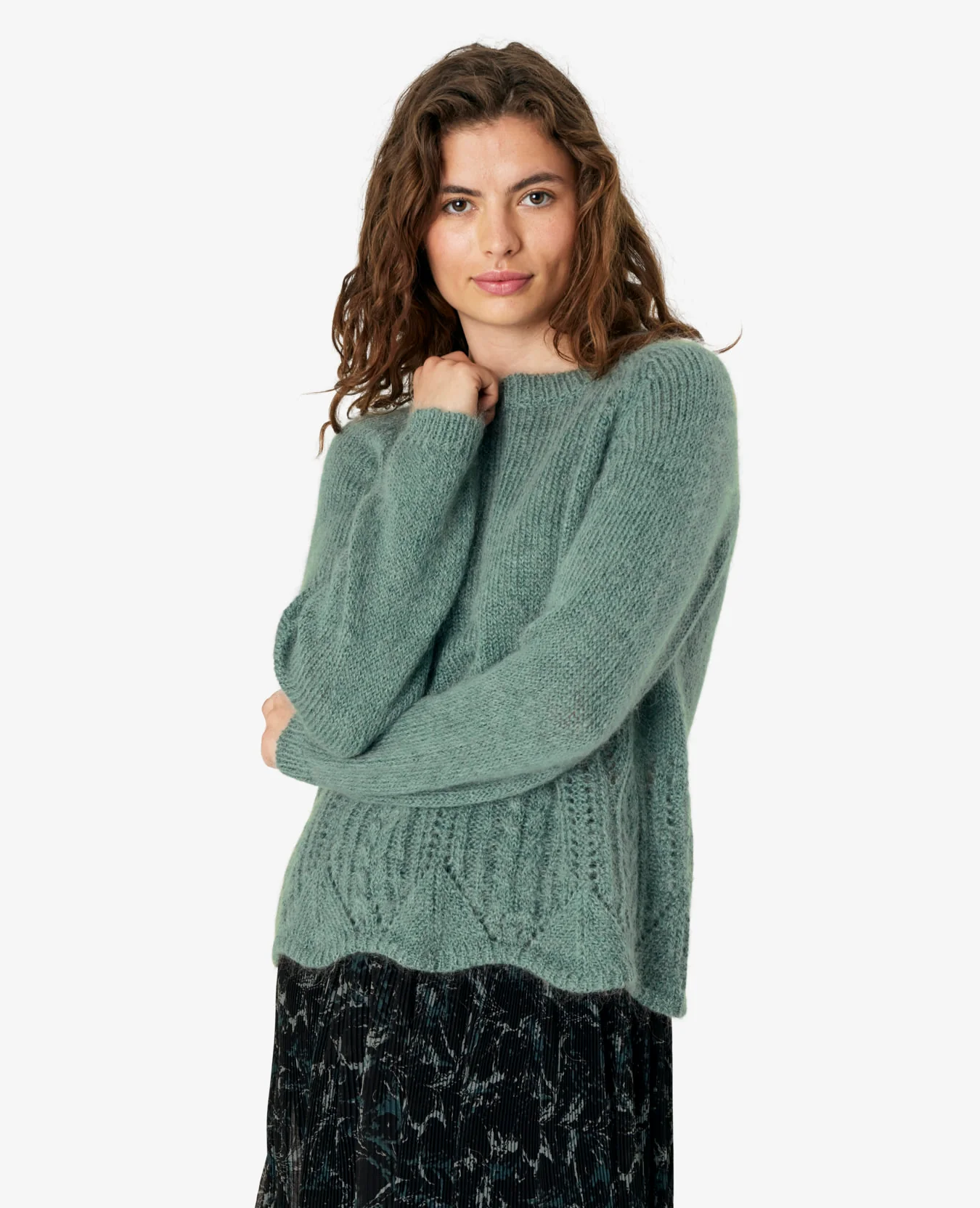 MYRANN MOHAIR MIX PULLOVER - Image 3