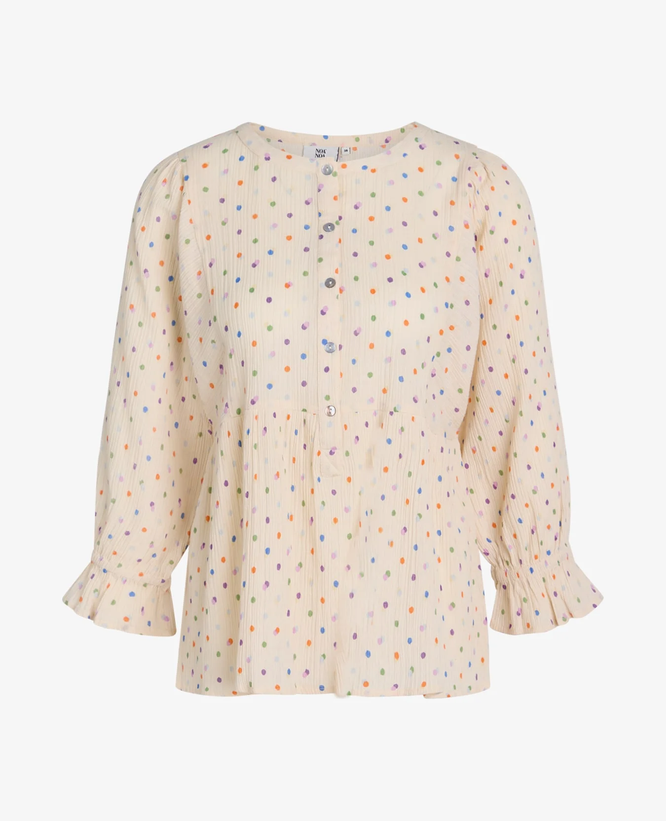 NIKITANN DOTTED BLOUSE