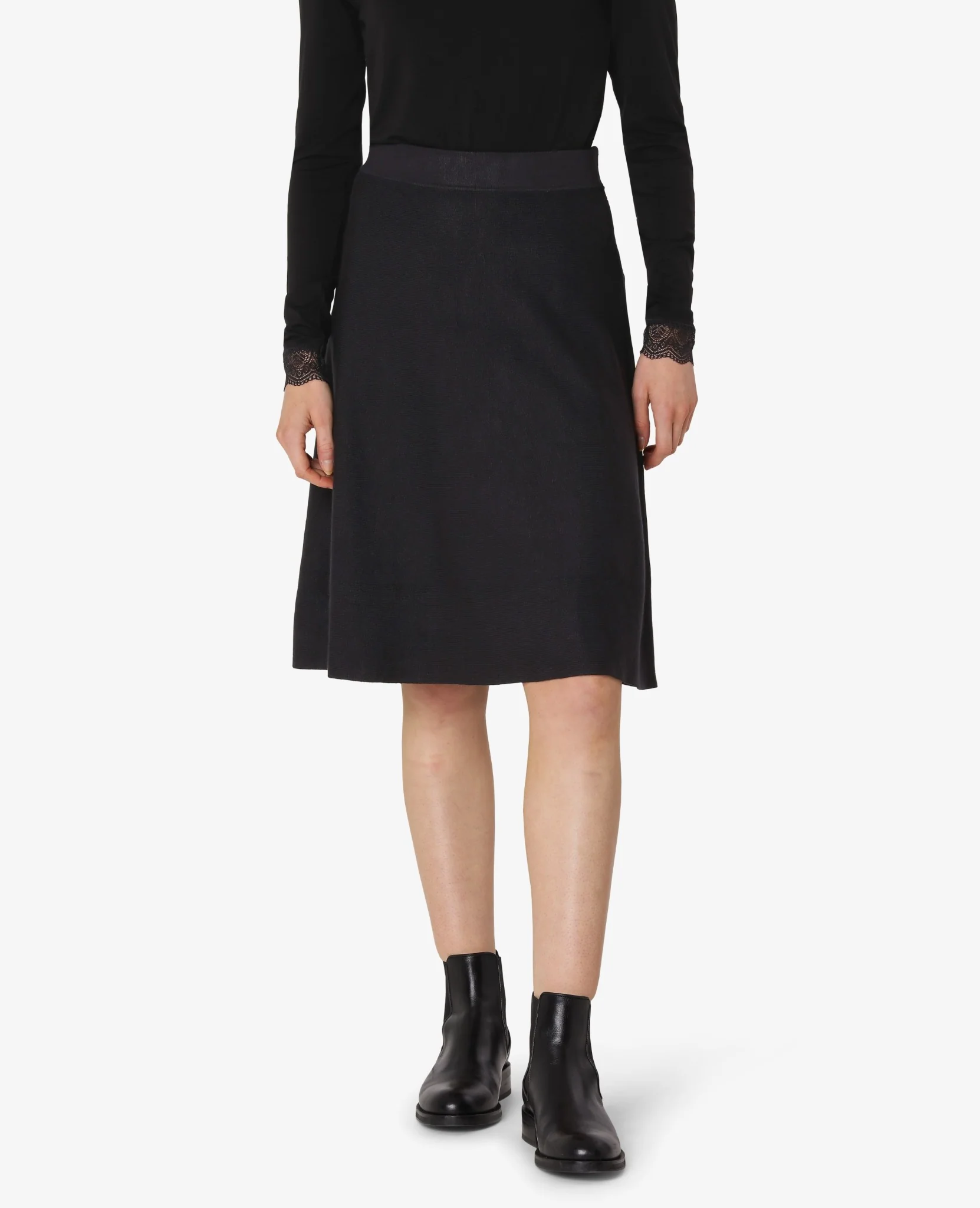 VISCOSE KNIT SKIRT - Image 2