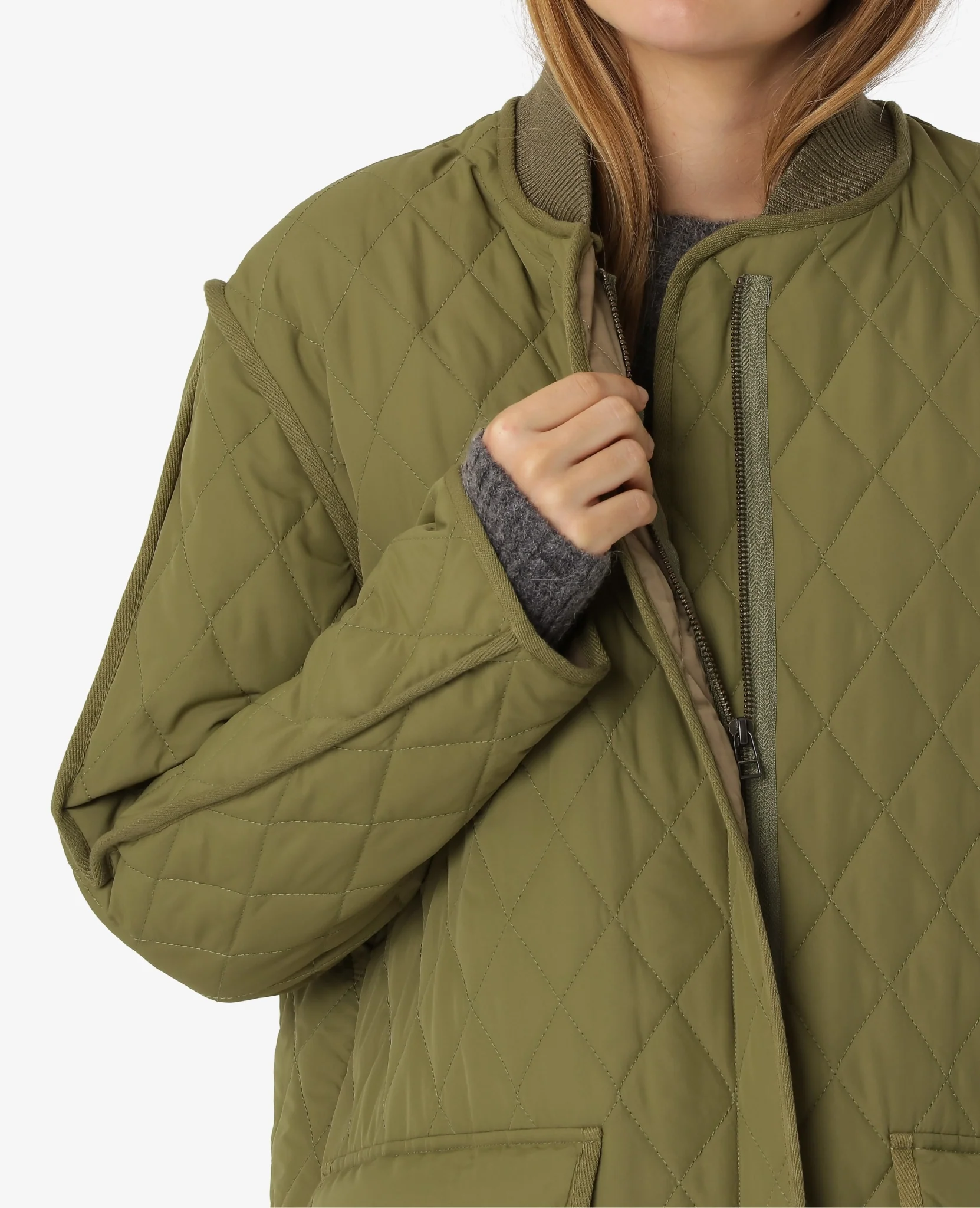 NOA QUILTED COAT LIGHT OUTERWEAR - Image 4