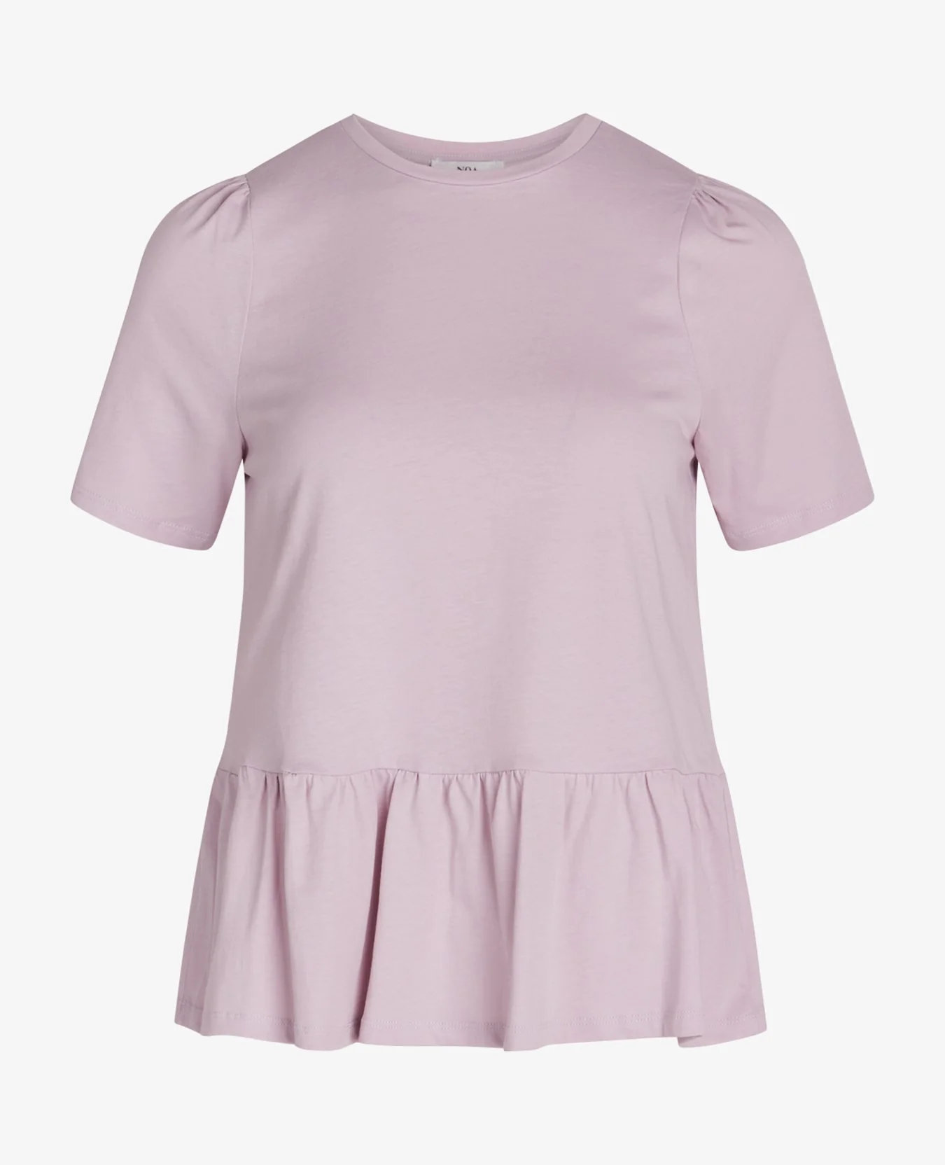 NOLANN PEPLUM T-SHIRT I ØKOLOGISK JERSEY