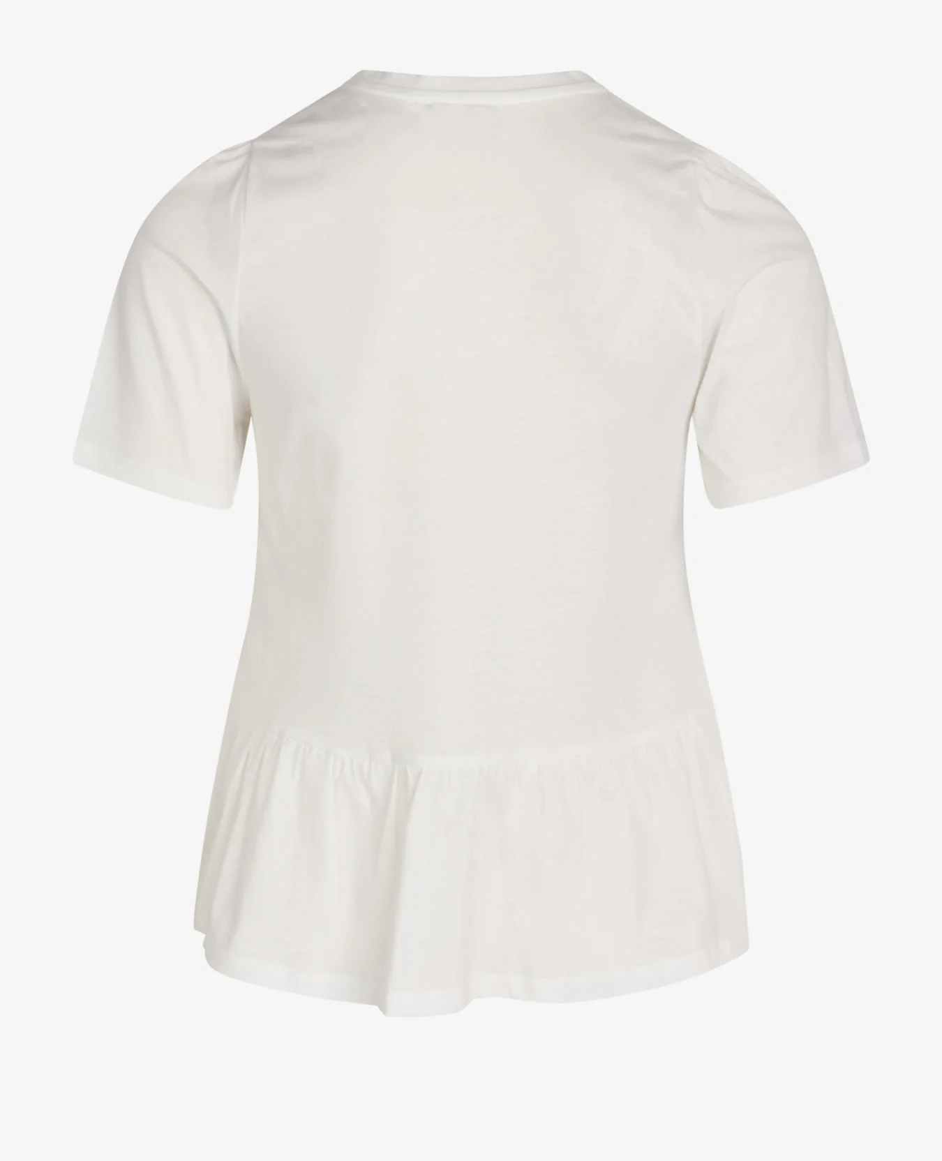 NOLANN PEPLUM T-SHIRT I ØKOLOGISK JERSEY - Image 4