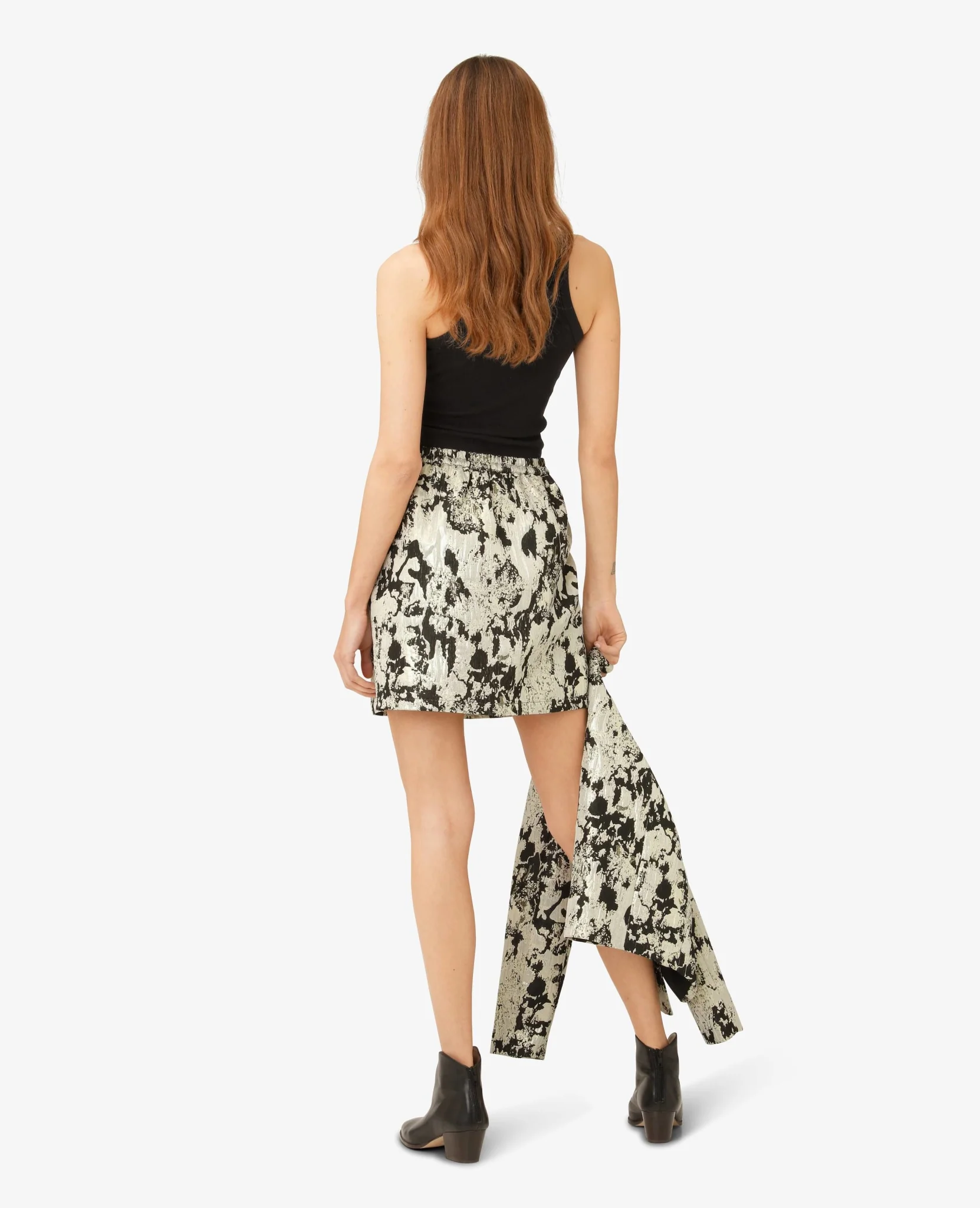 NOOMIUM BLACK SKIRT - Image 3