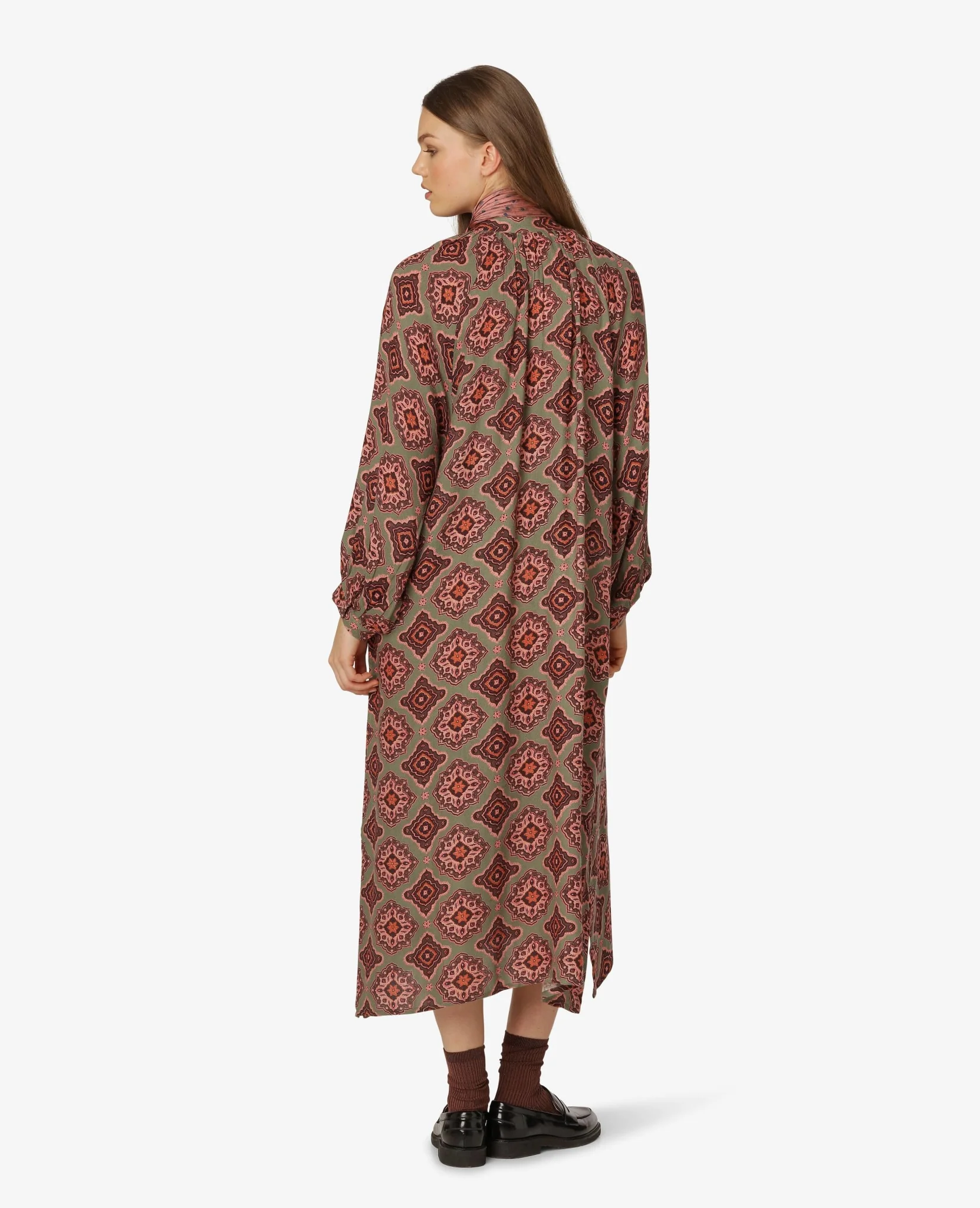OPALUM MØNSTRET KJOLE - Image 2