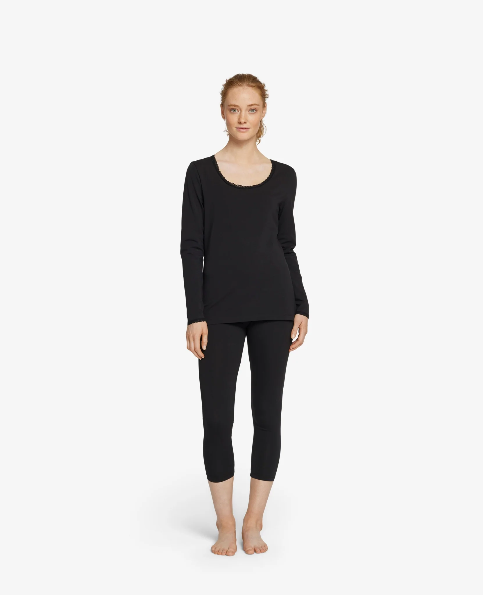 ORGANIC COTTON 3/4 LEGGINGS